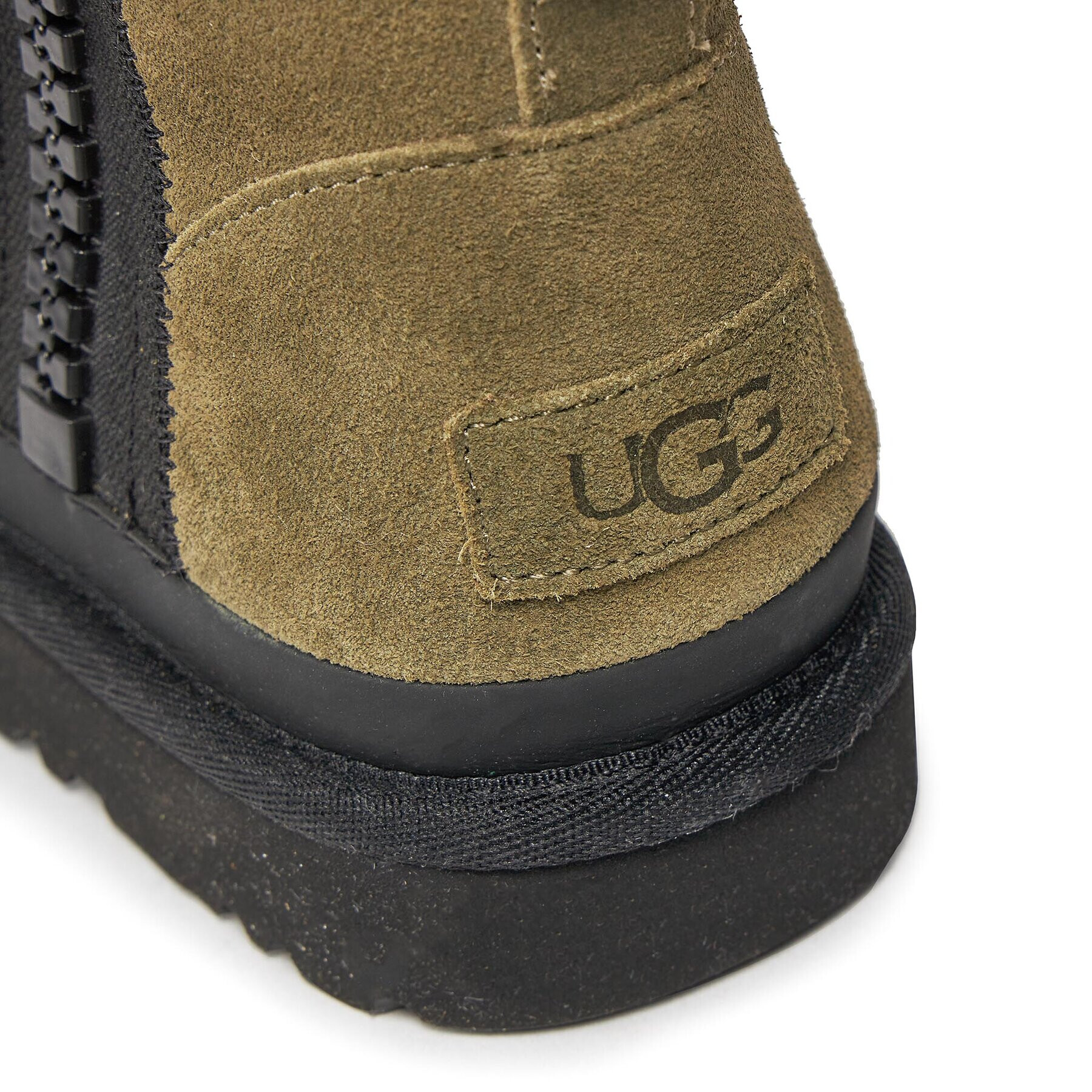 Ugg Topánky W Classic Mini Zipper Tape Logo 1144034 Zelená - Pepit.sk