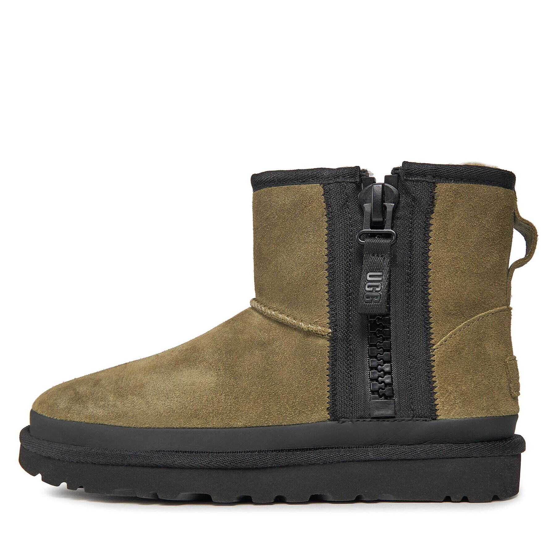 Ugg Topánky W Classic Mini Zipper Tape Logo 1144034 Zelená - Pepit.sk