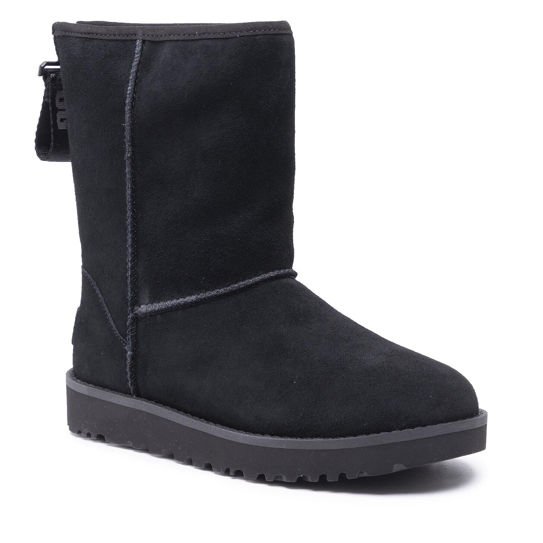 Ugg Topánky W Classic Short Logo Zip 1122672 Čierna - Pepit.sk