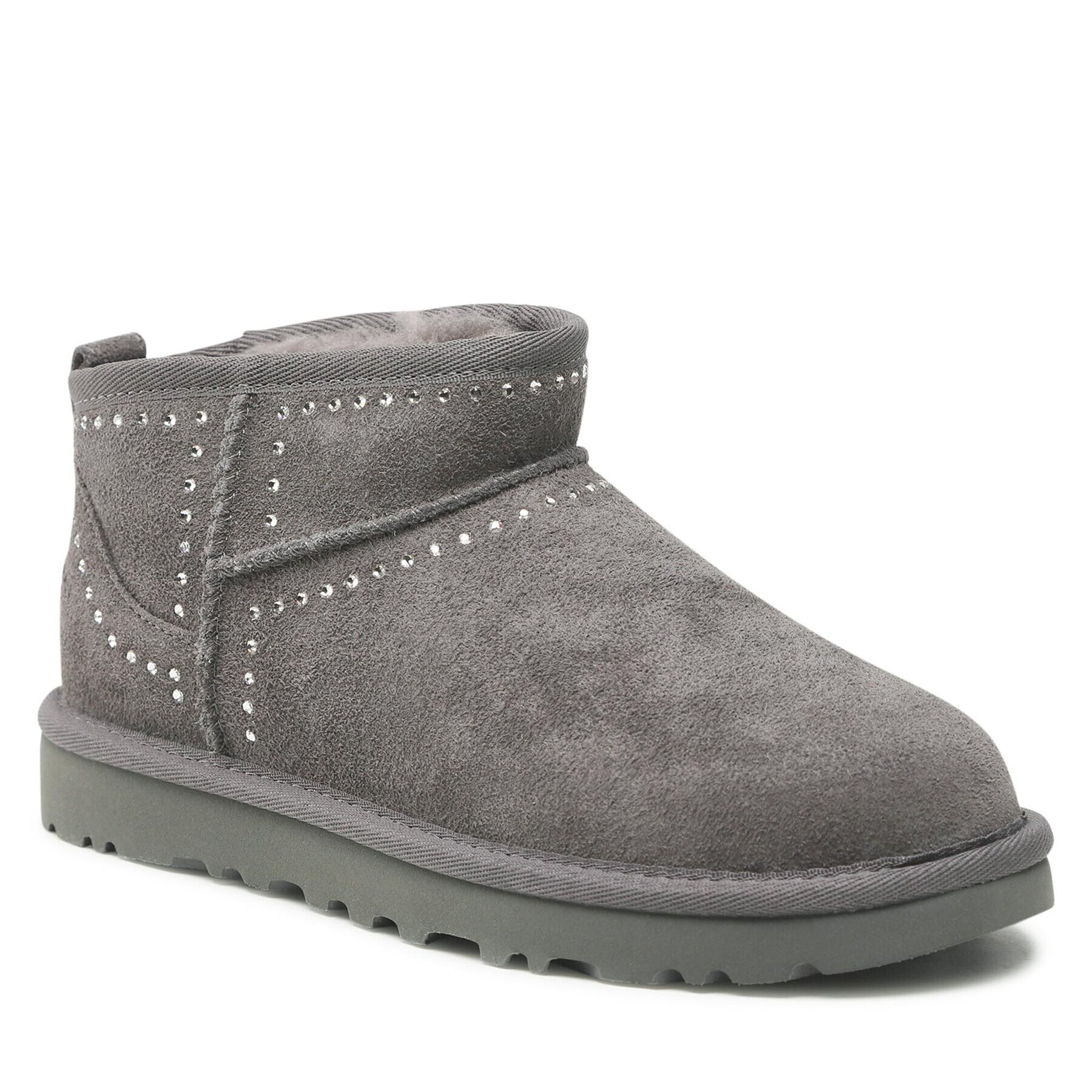 Ugg Topánky W Classic Ultra Mini Bling 1119871 Sivá - Pepit.sk