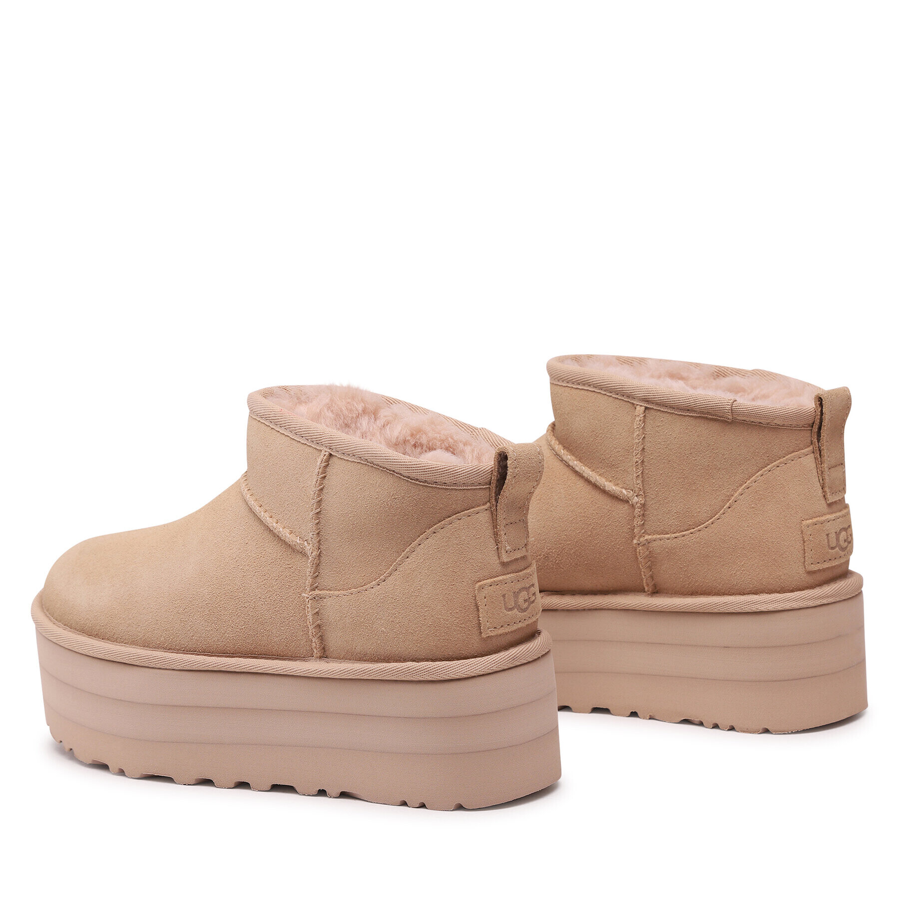 Ugg Topánky W Classic Ultra Mini Platform 1135092 Béžová - Pepit.sk