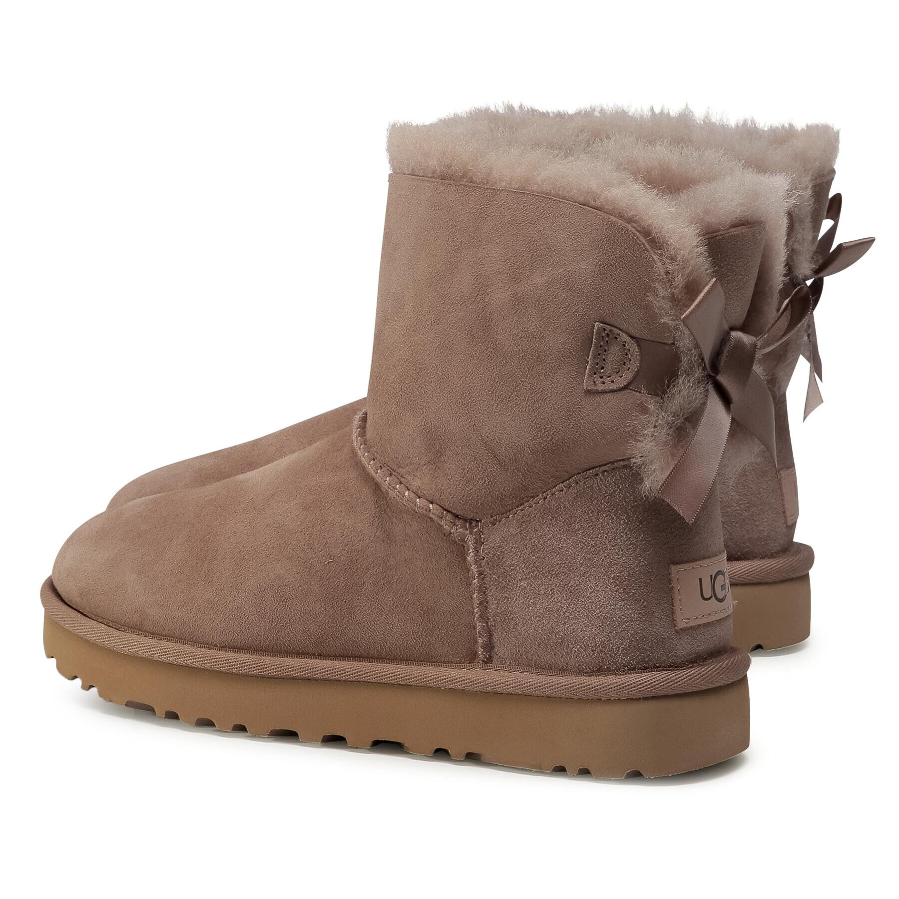 Ugg Topánky W Mini Bailey Bow II 1016501 Hnedá - Pepit.sk