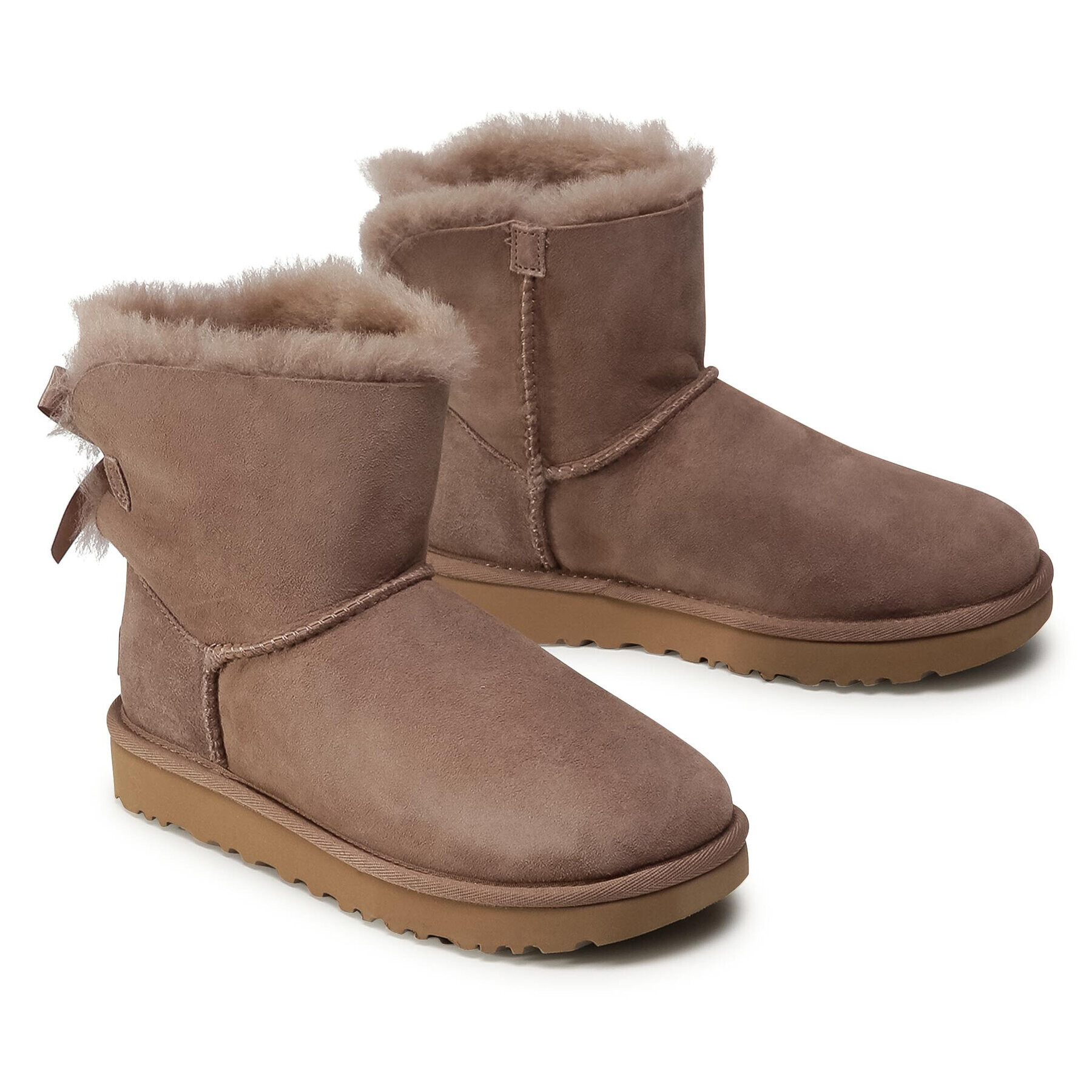 Ugg Topánky W Mini Bailey Bow II 1016501 Hnedá - Pepit.sk