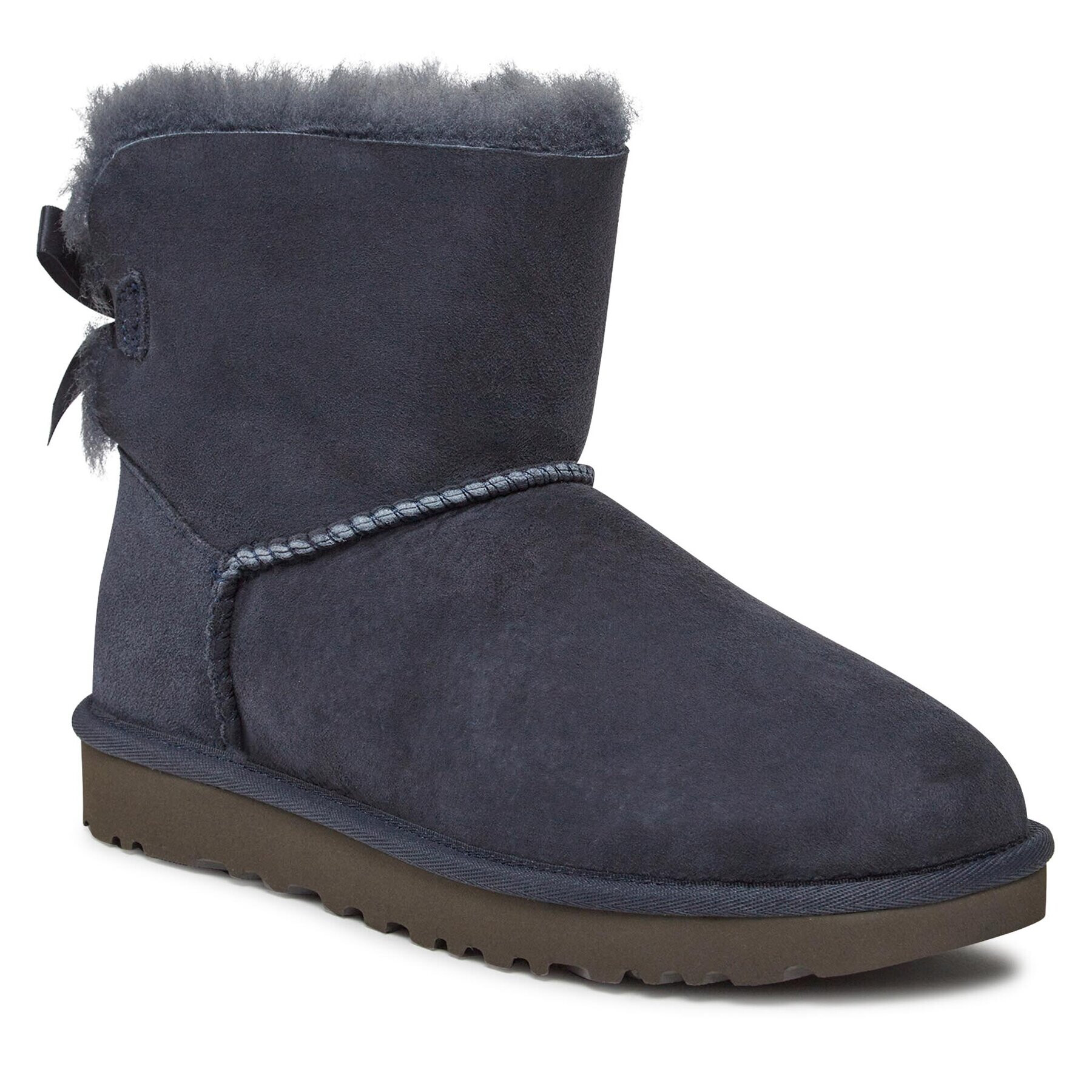 Ugg Topánky W Mini Bailey Bow II 1016501 Tmavomodrá - Pepit.sk