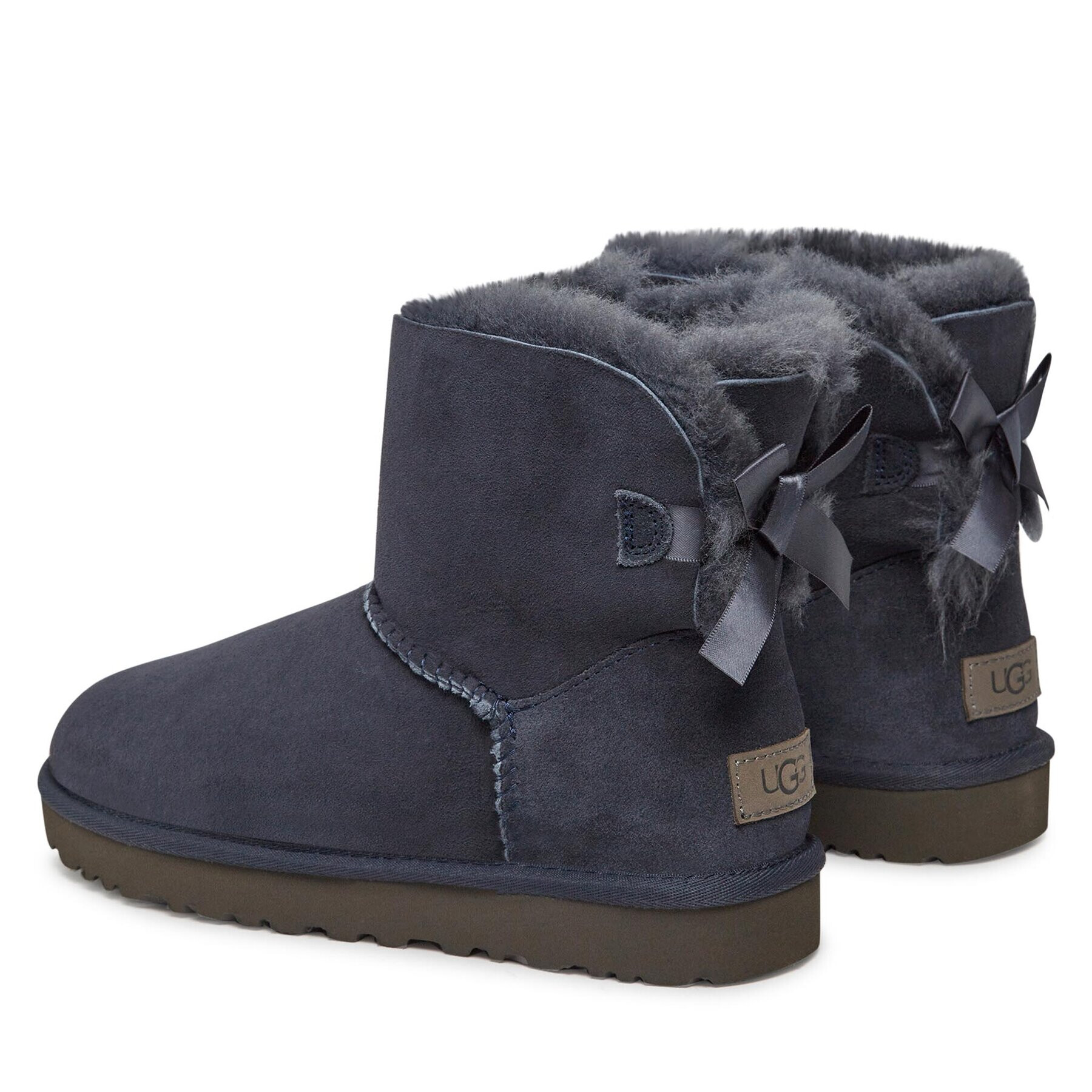 Ugg Topánky W Mini Bailey Bow II 1016501 Tmavomodrá - Pepit.sk