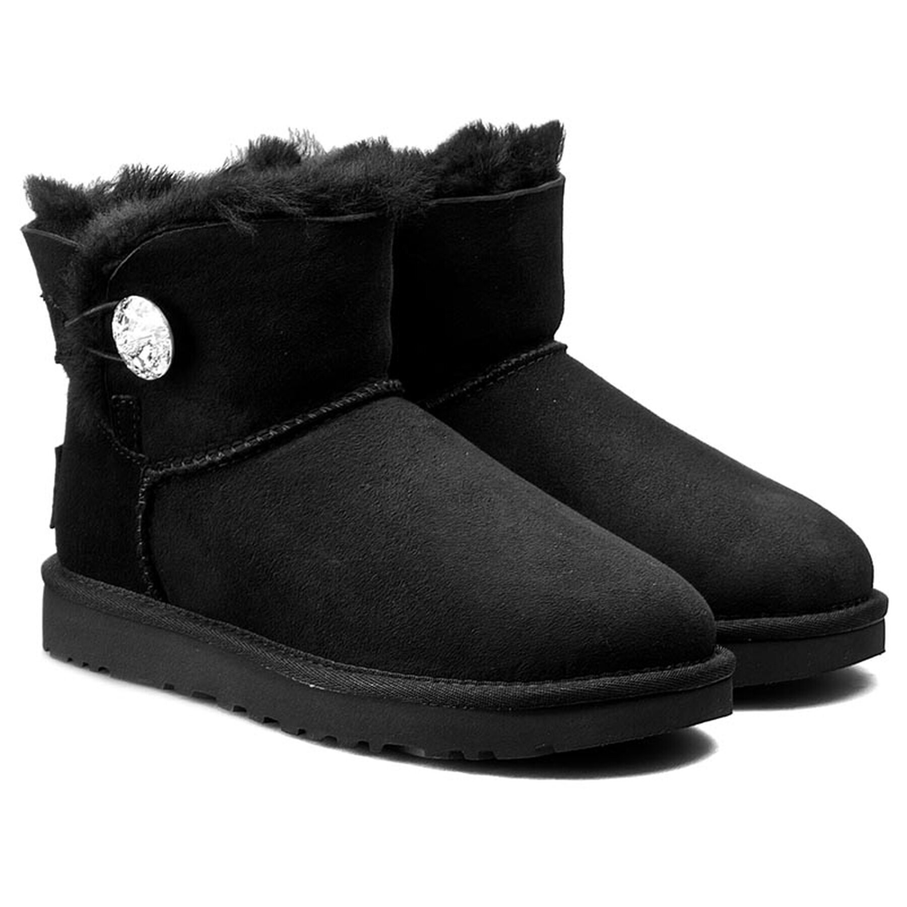 Ugg Topánky W Mini Bailey Button Bling 1016554 Čierna - Pepit.sk