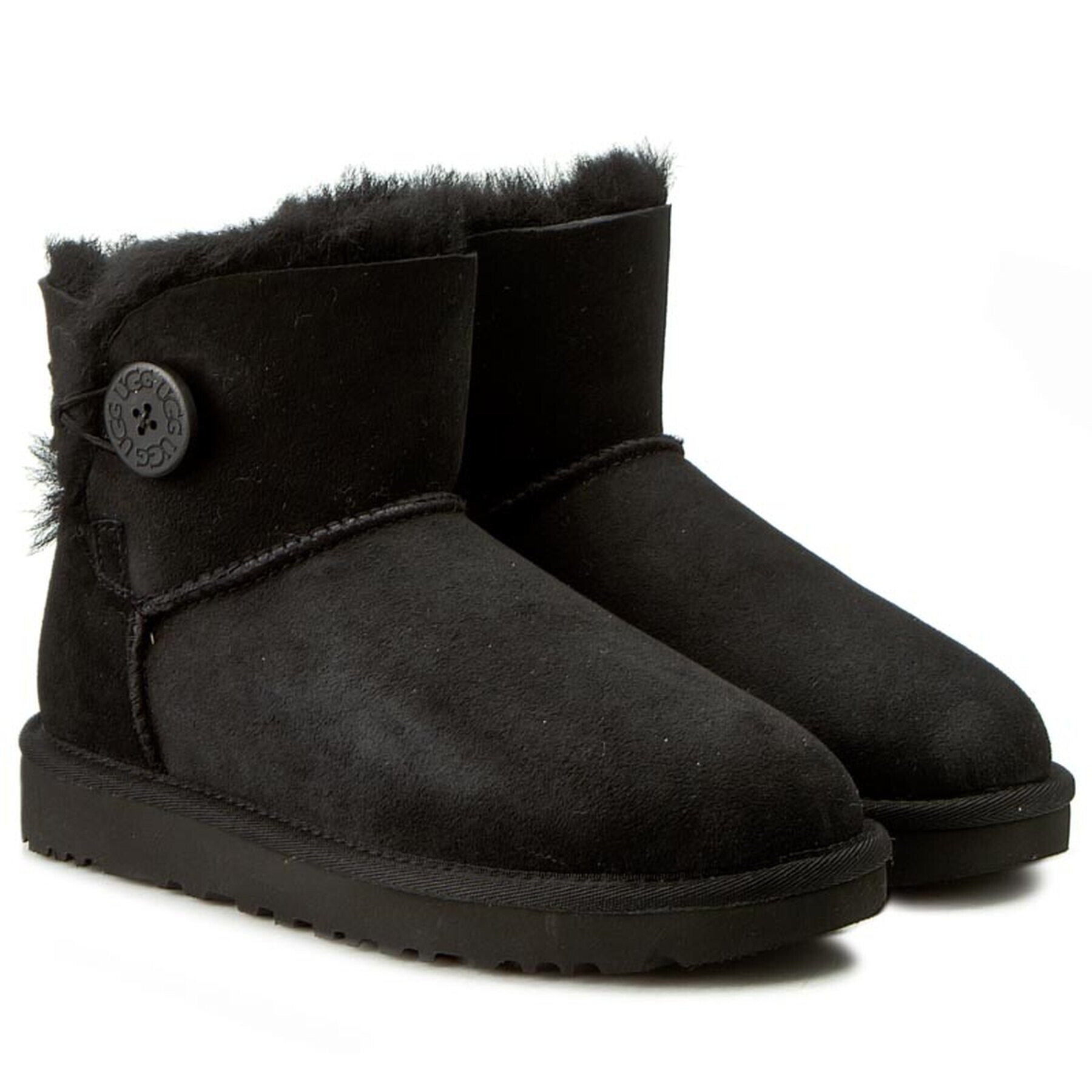 Ugg Topánky W Mini Bailey Button II 1016422 Čierna - Pepit.sk