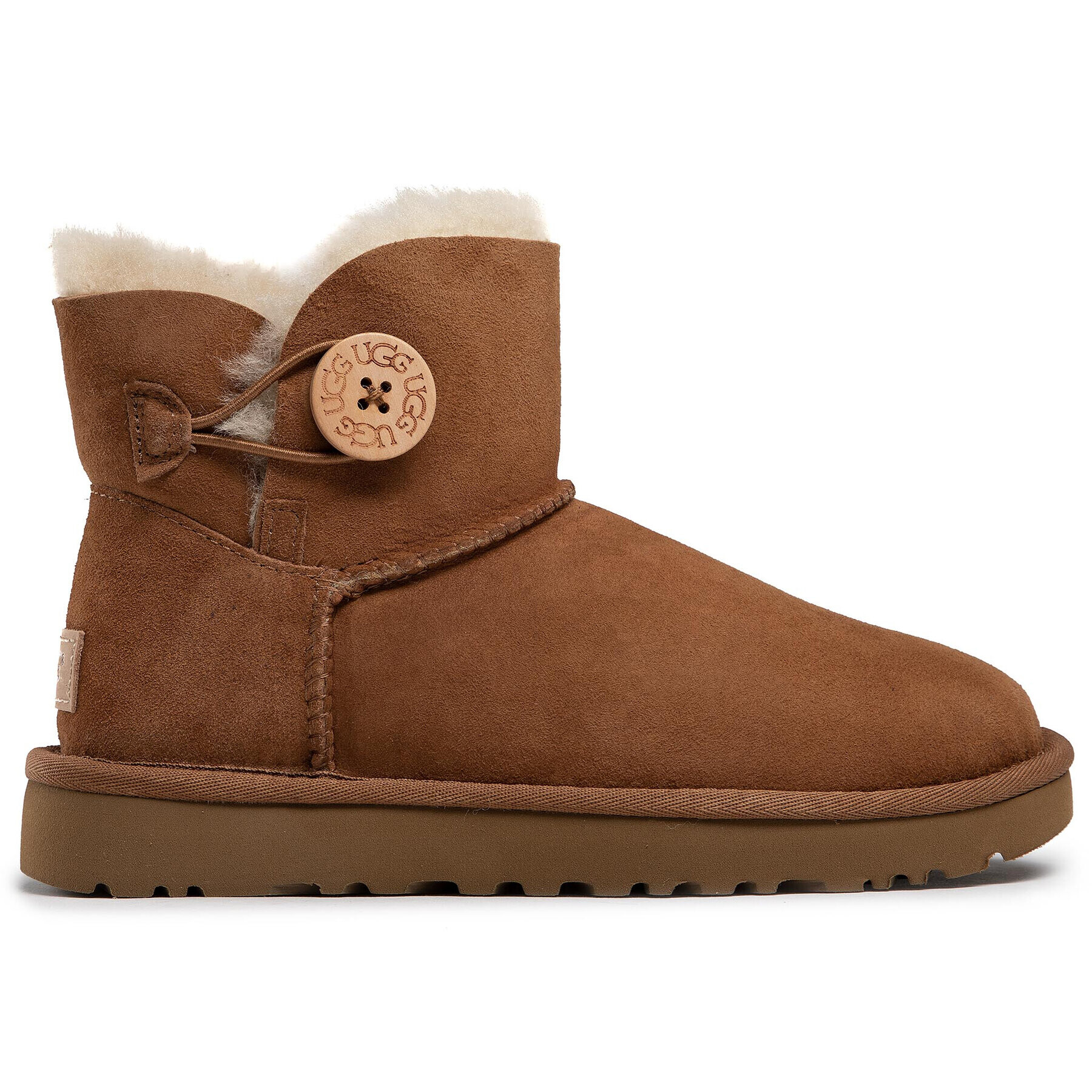 Ugg Topánky W Mini Bailey Button II 1016422 Hnedá - Pepit.sk