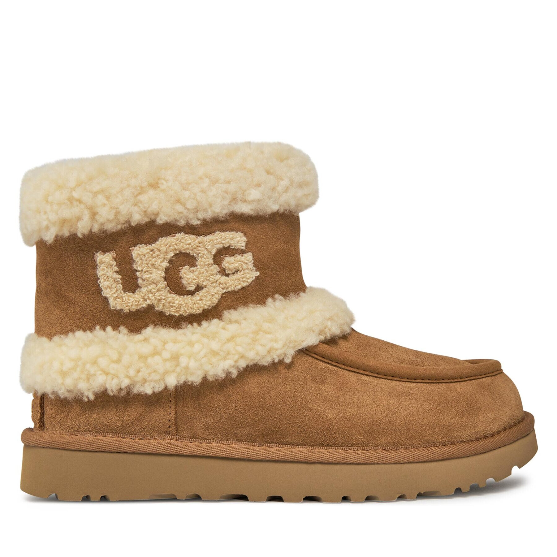 Ugg Topánky W Ultra Mini Fluff 1145410 Hnedá - Pepit.sk