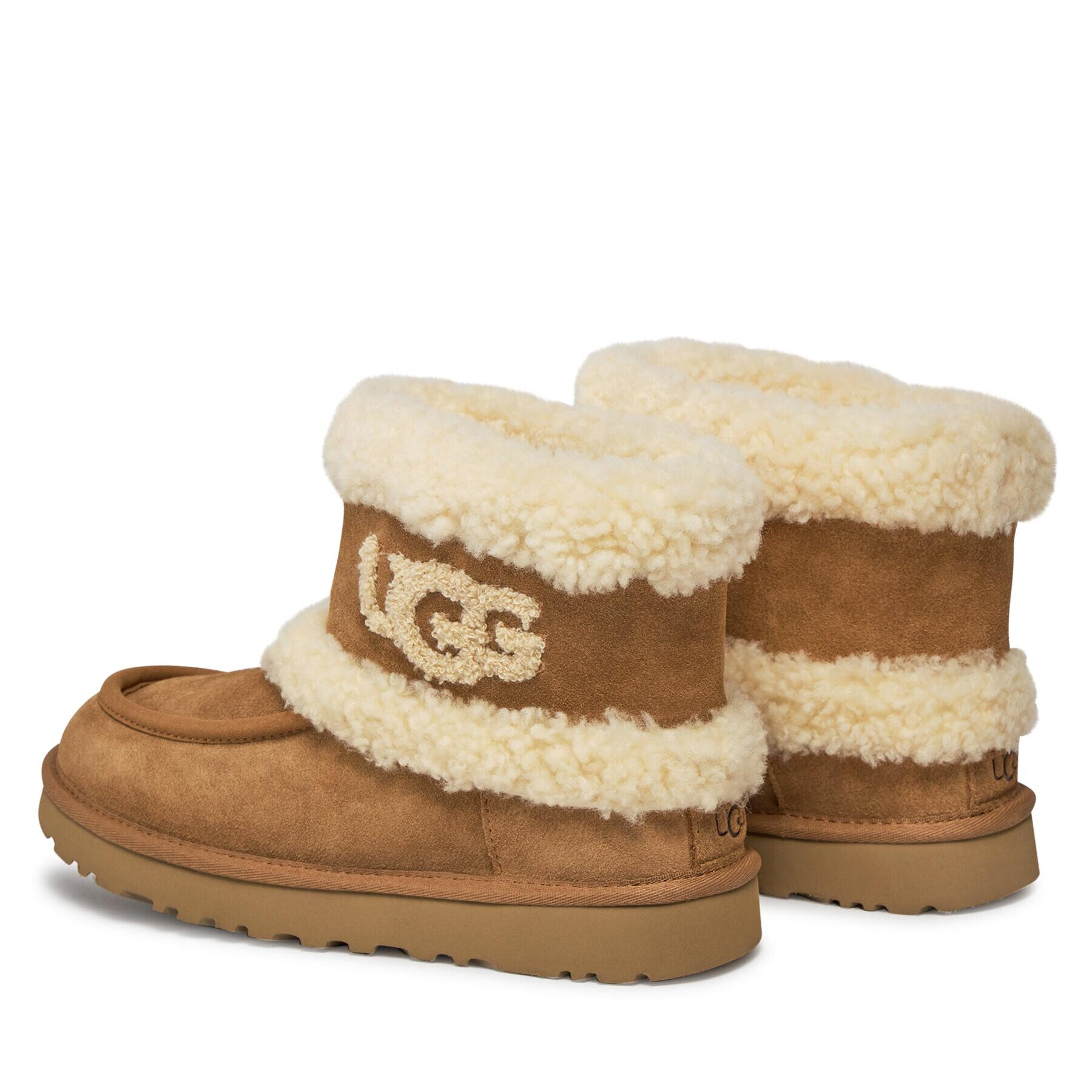 Ugg Topánky W Ultra Mini Fluff 1145410 Hnedá - Pepit.sk