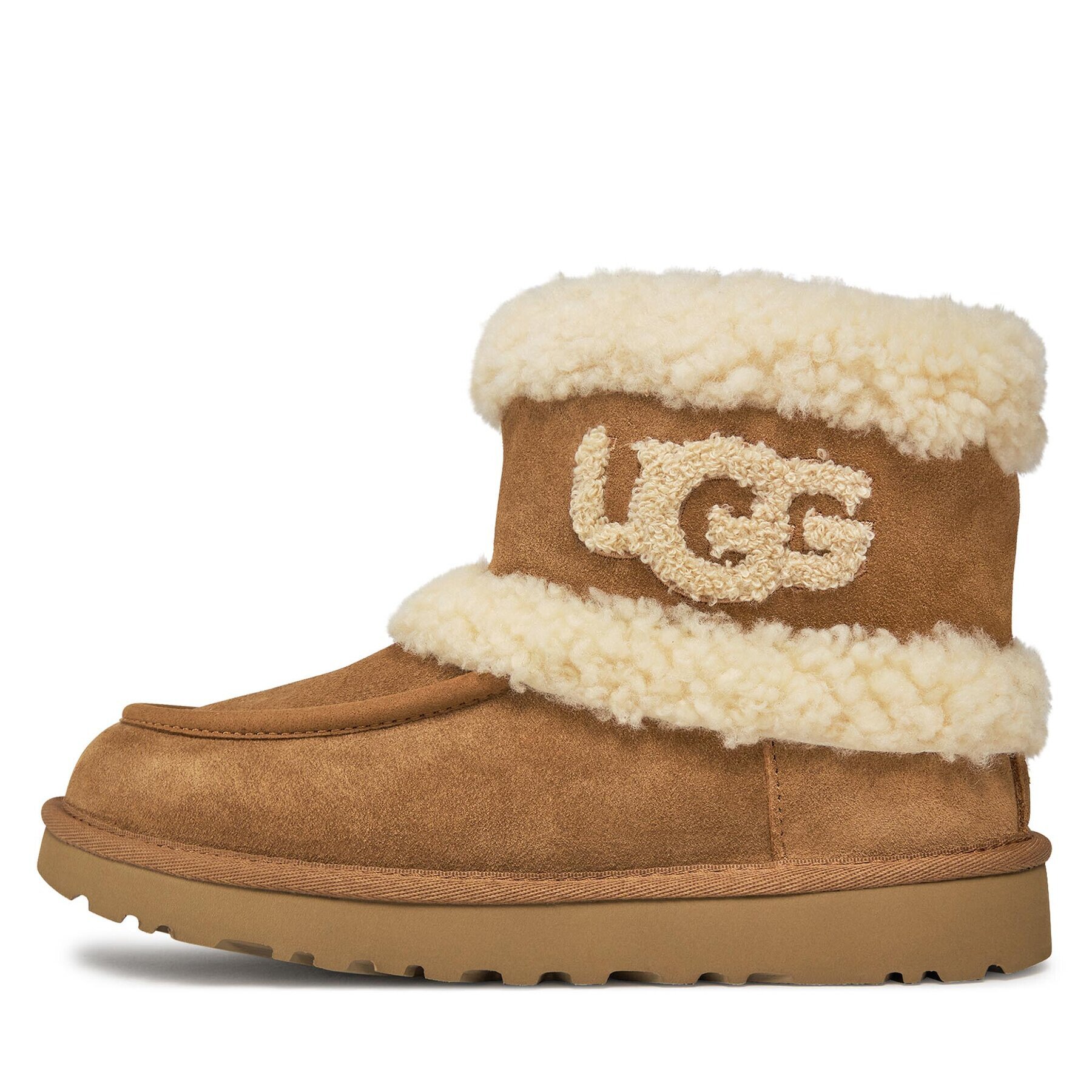 Ugg Topánky W Ultra Mini Fluff 1145410 Hnedá - Pepit.sk