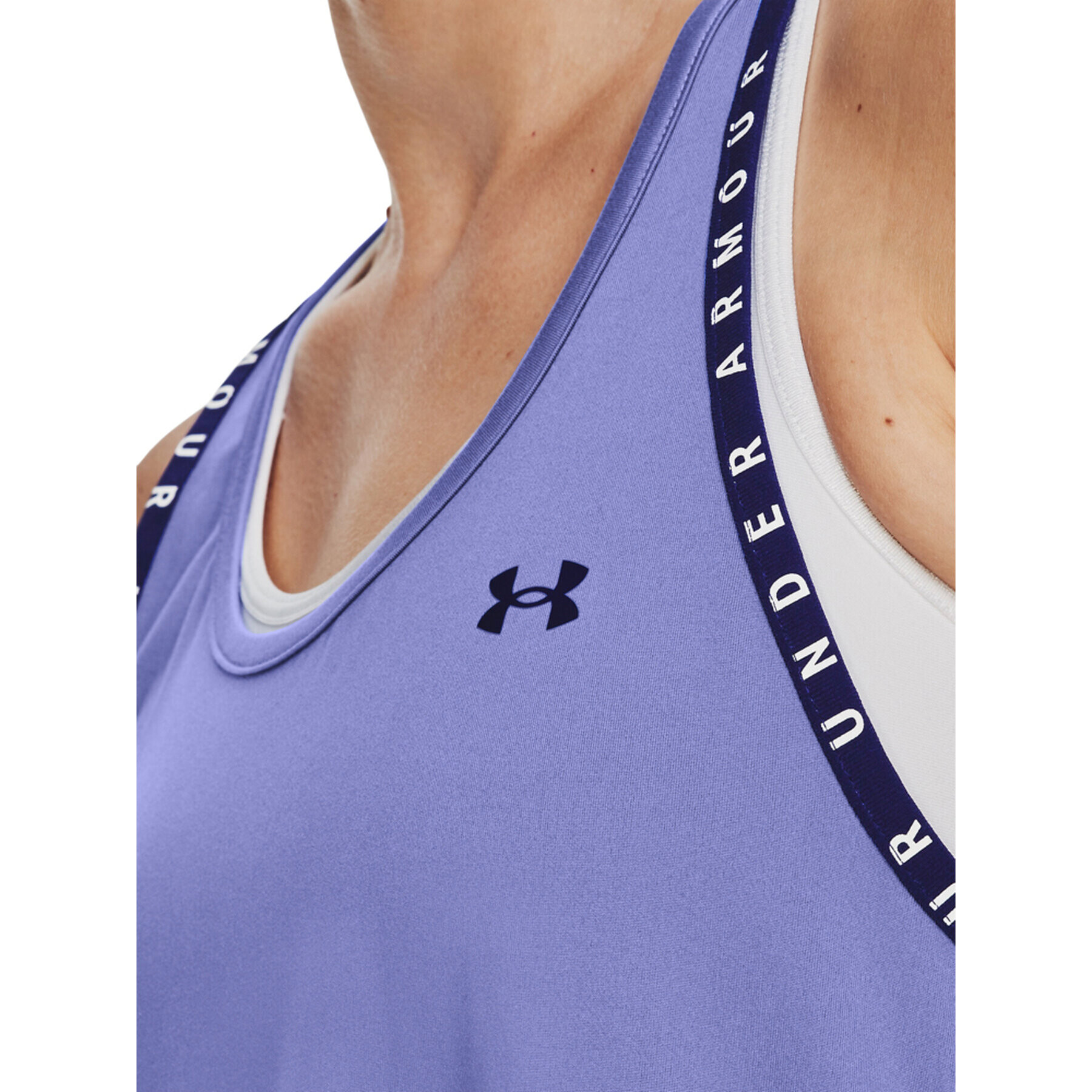 Under Armour Funkčné tričko UA Knockout Tank 1351596 Fialová Regular Fit - Pepit.sk