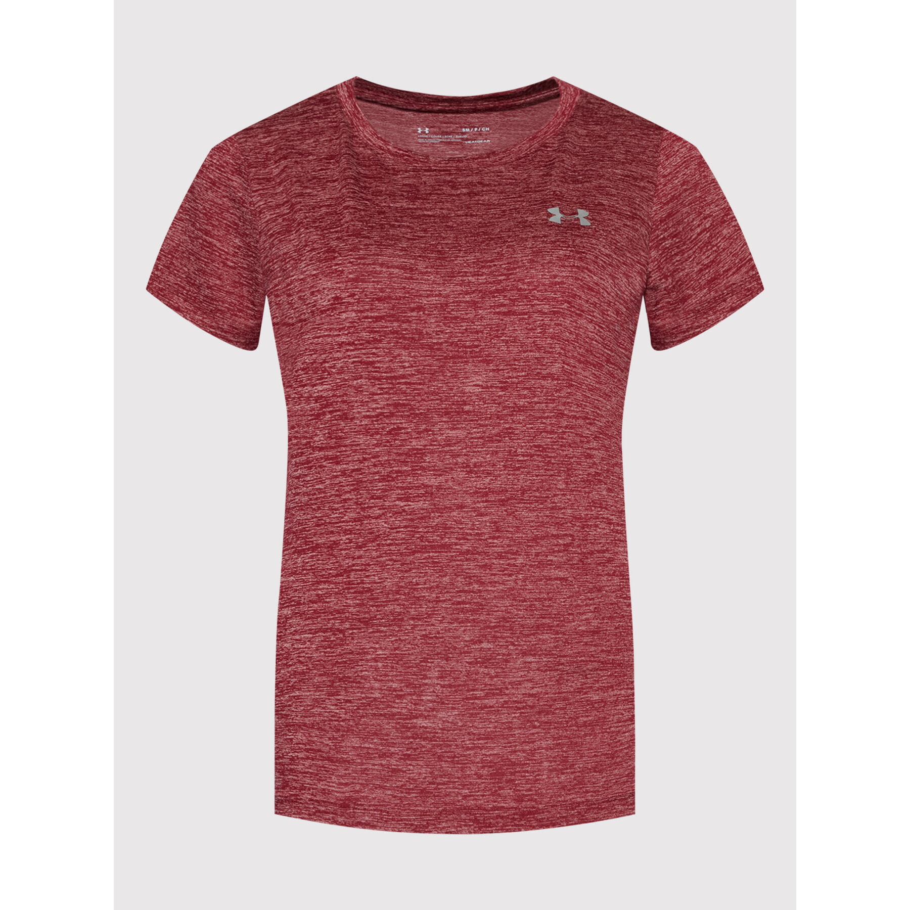 Under Armour Funkčné tričko Ua Tech™ Twist 1277206 Bordová Loose Fit - Pepit.sk