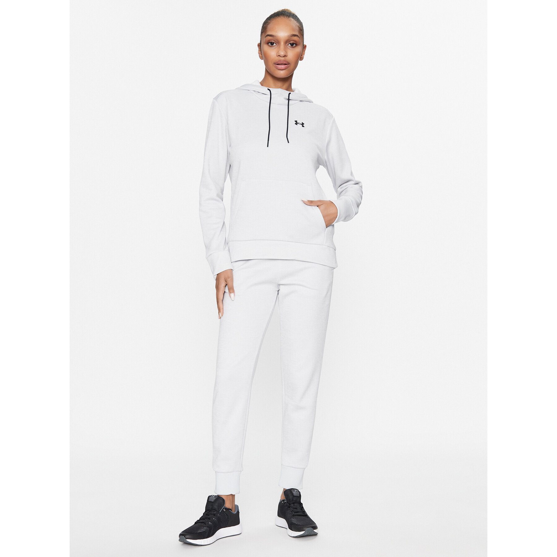 Under Armour Mikina Armour Fleece Hoodie 1373055 Sivá Loose Fit - Pepit.sk