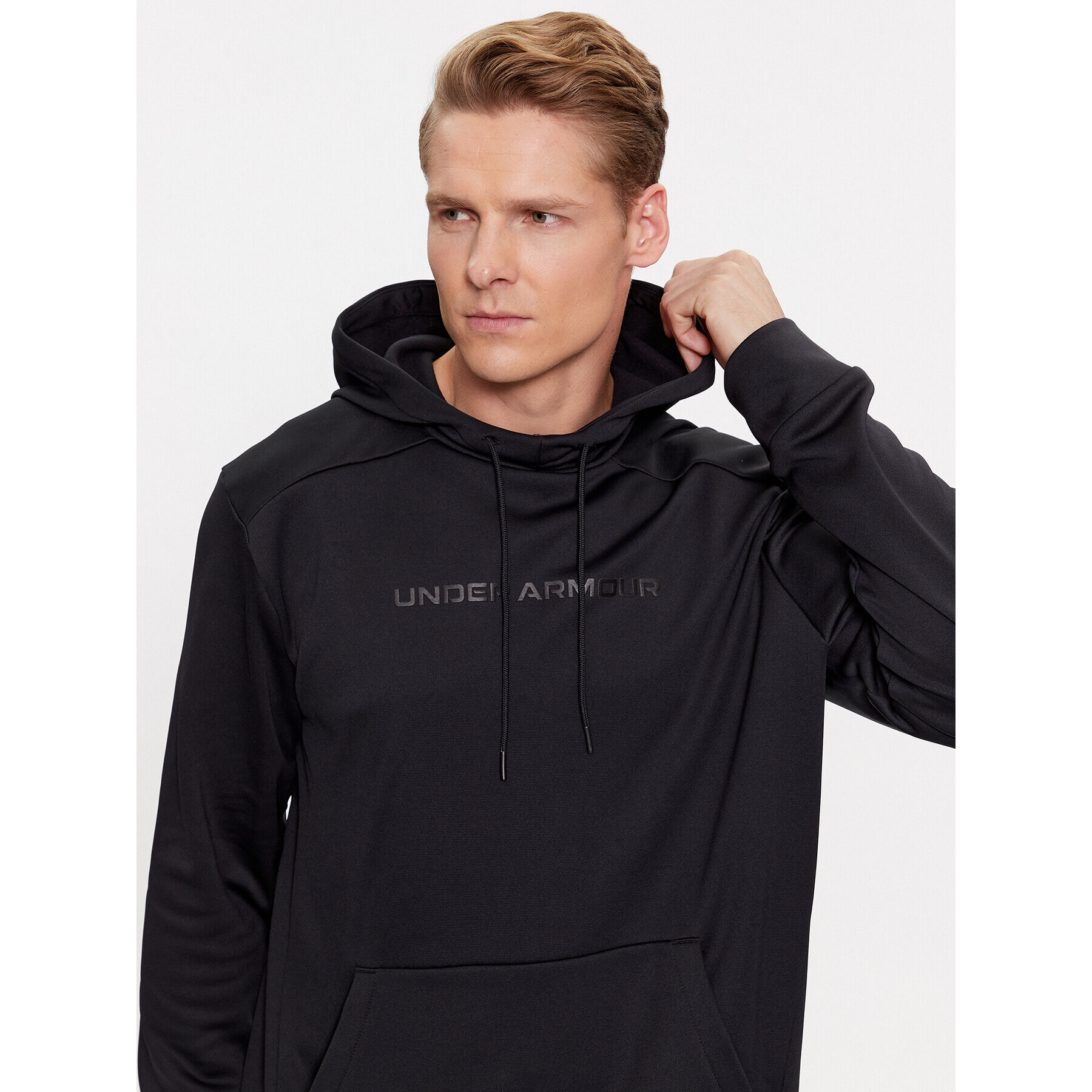 Under Armour Mikina Ua Armour Fleece Graphic Hd 1379744 Čierna Loose Fit - Pepit.sk