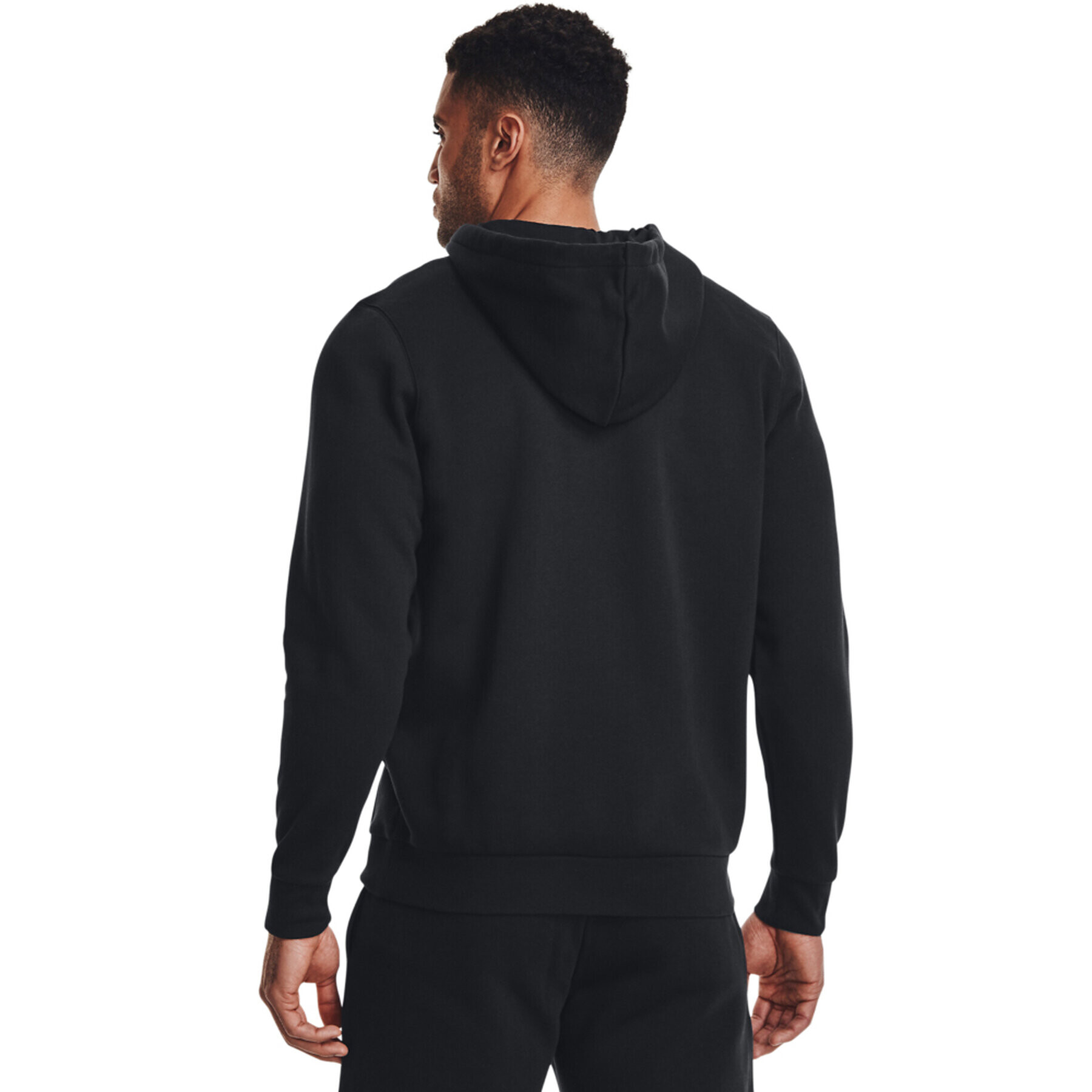 Under Armour Mikina UA Essential Fleece FZ Hood 1373881 Čierna Regular Fit - Pepit.sk