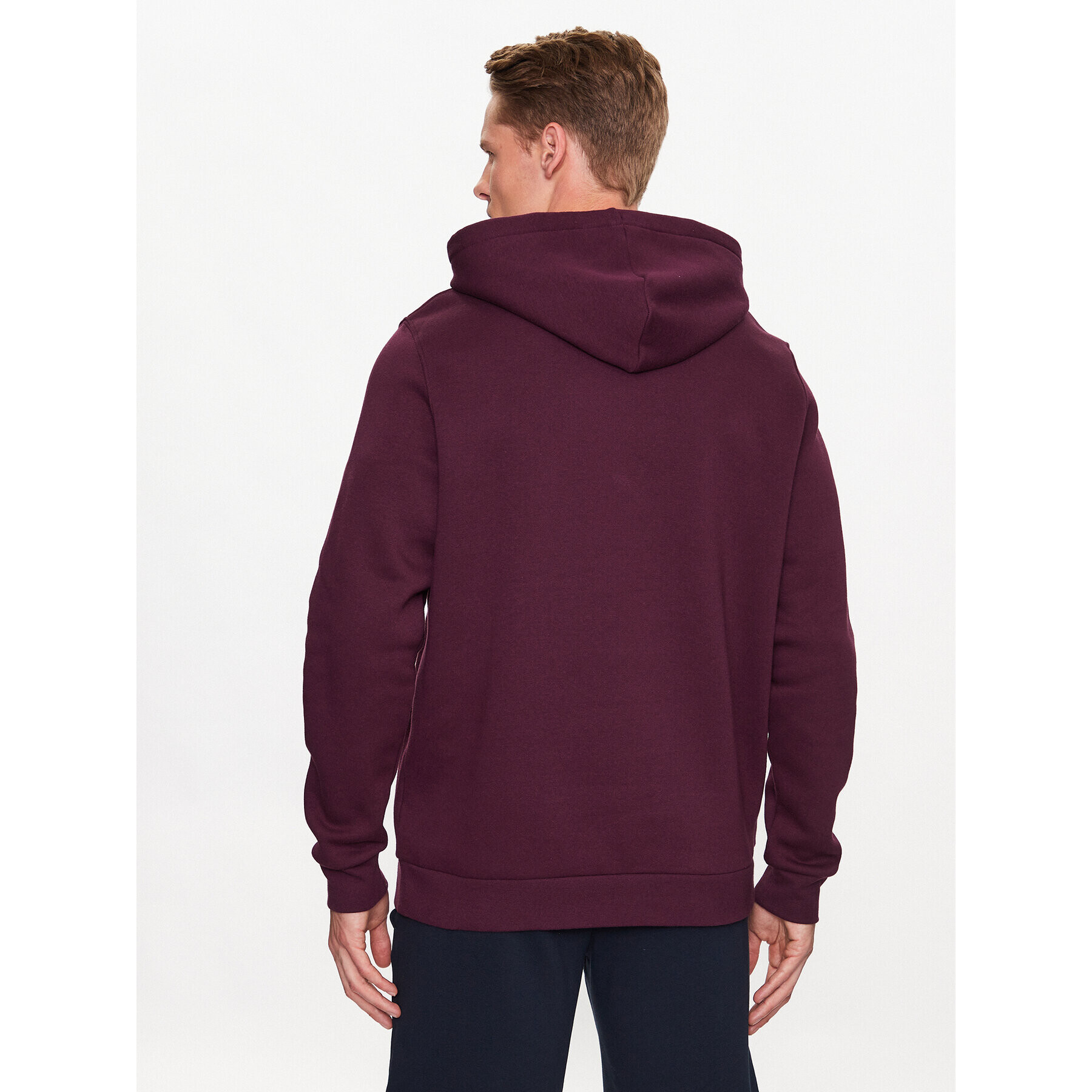 Under Armour Mikina UA Essential Fleece Hoodie 1373880 Bordová Regular Fit - Pepit.sk