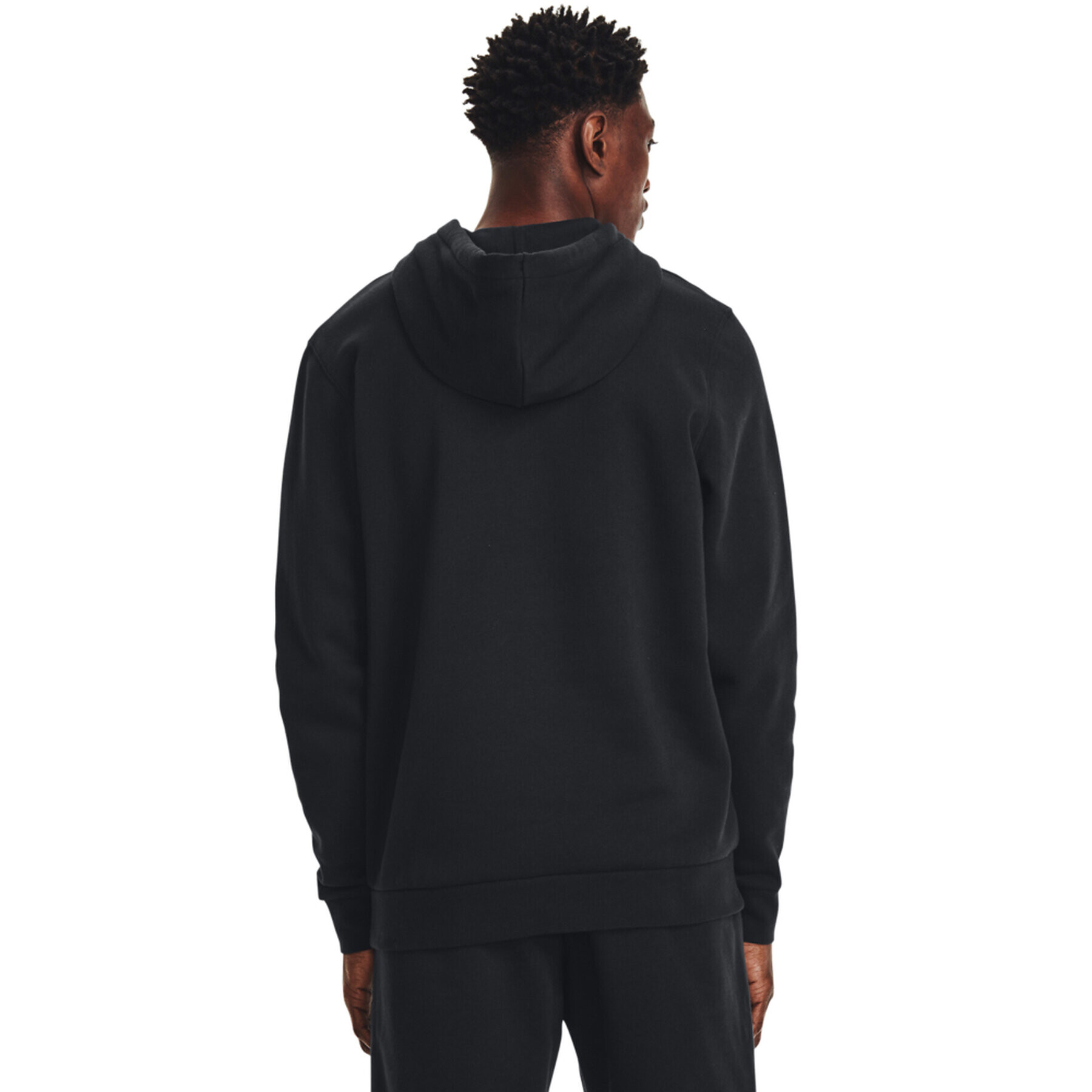 Under Armour Mikina UA Essential Fleece Hoodie 1373880 Čierna Regular Fit - Pepit.sk