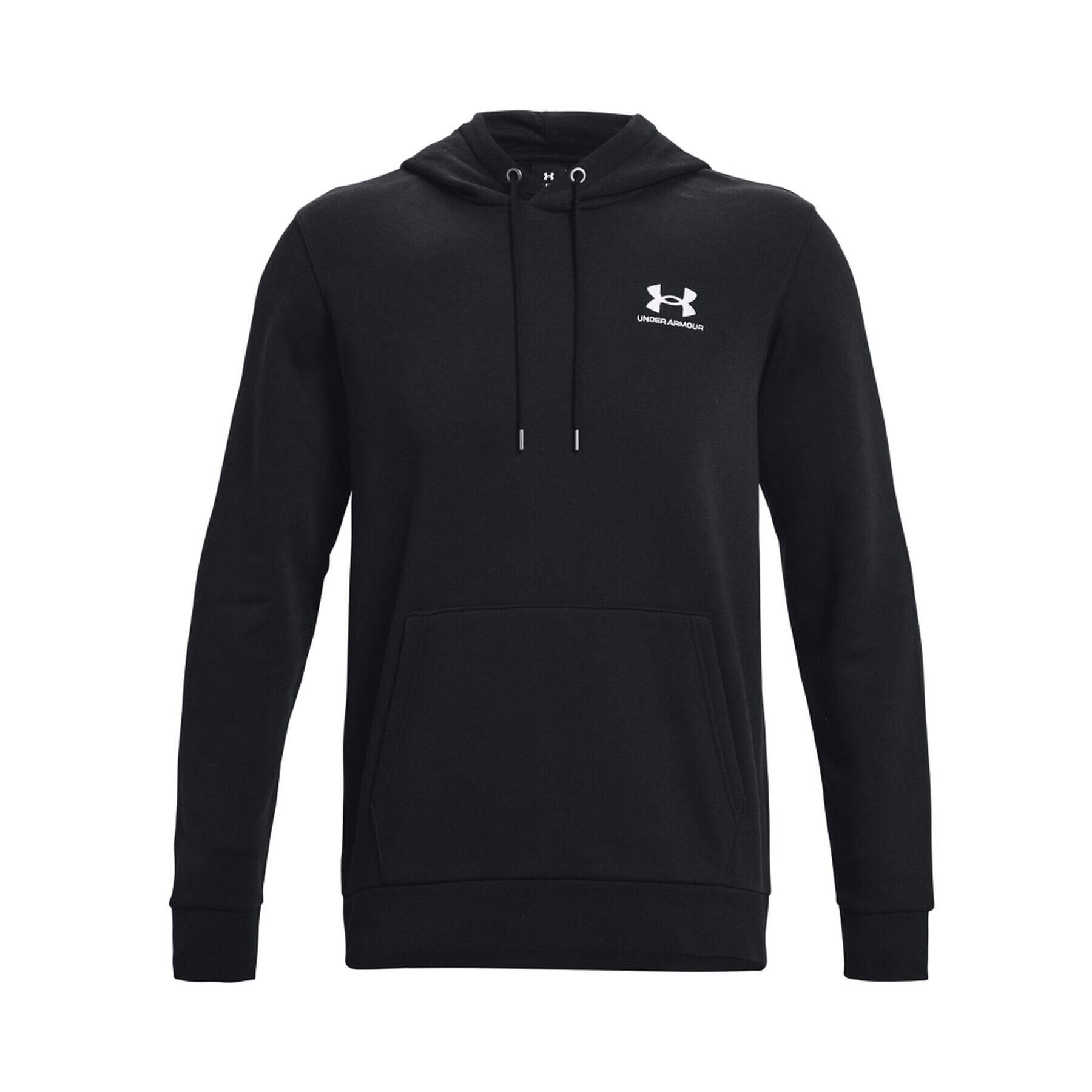 Under Armour Mikina UA Essential Fleece Hoodie 1373880 Čierna Regular Fit - Pepit.sk