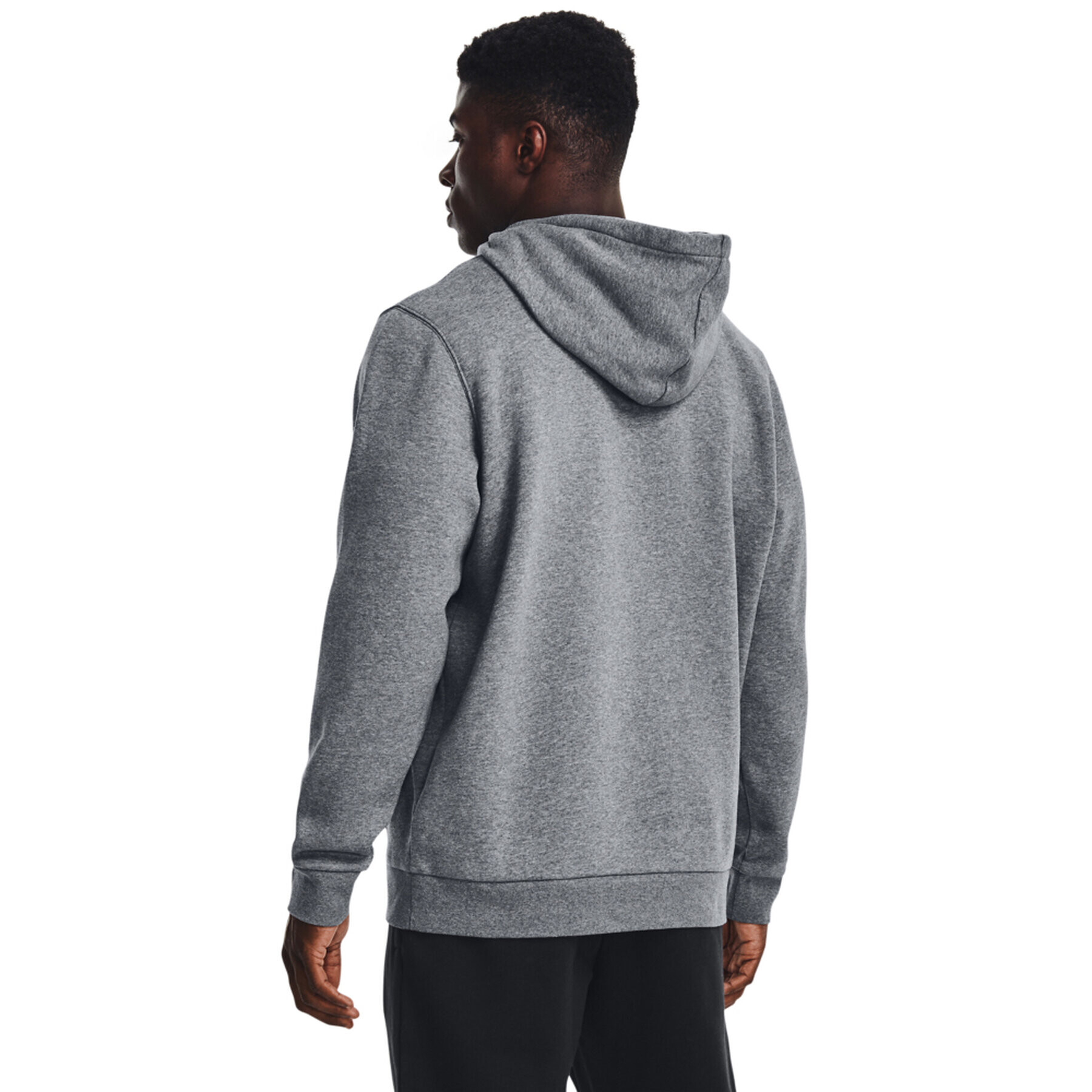 Under Armour Mikina UA Essential Fleece Hoodie 1373880 Sivá Regular Fit - Pepit.sk