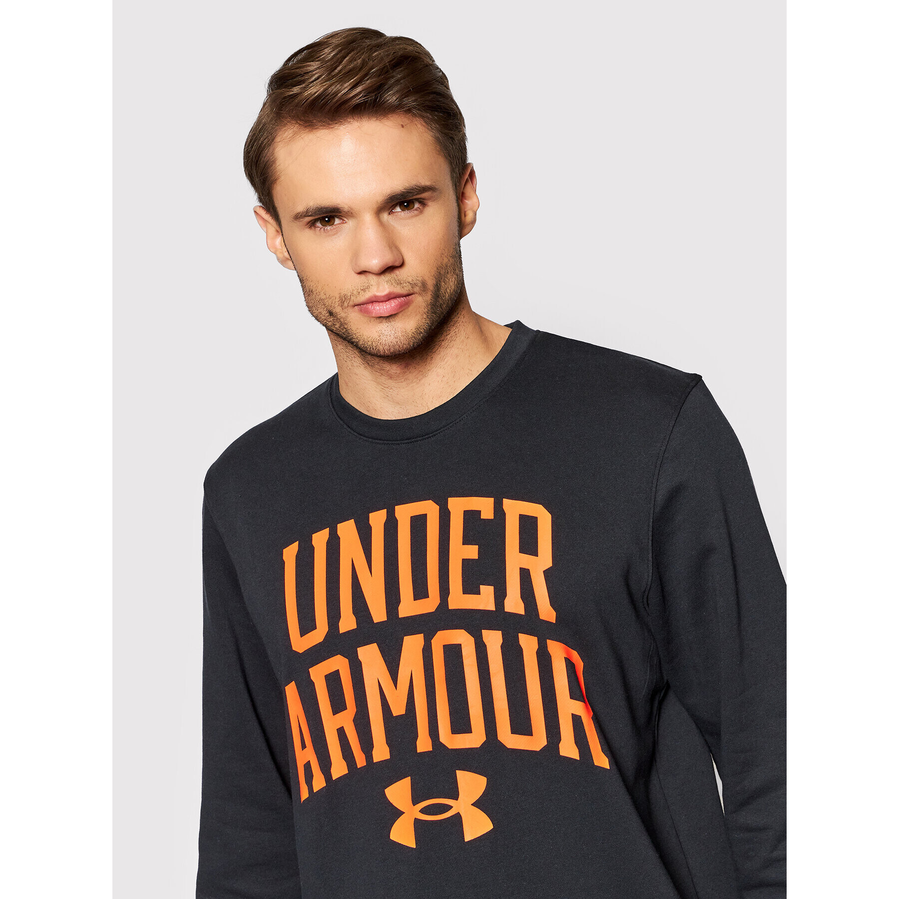 Under Armour Mikina Ua Rival 1361561 Čierna Loose Fit - Pepit.sk