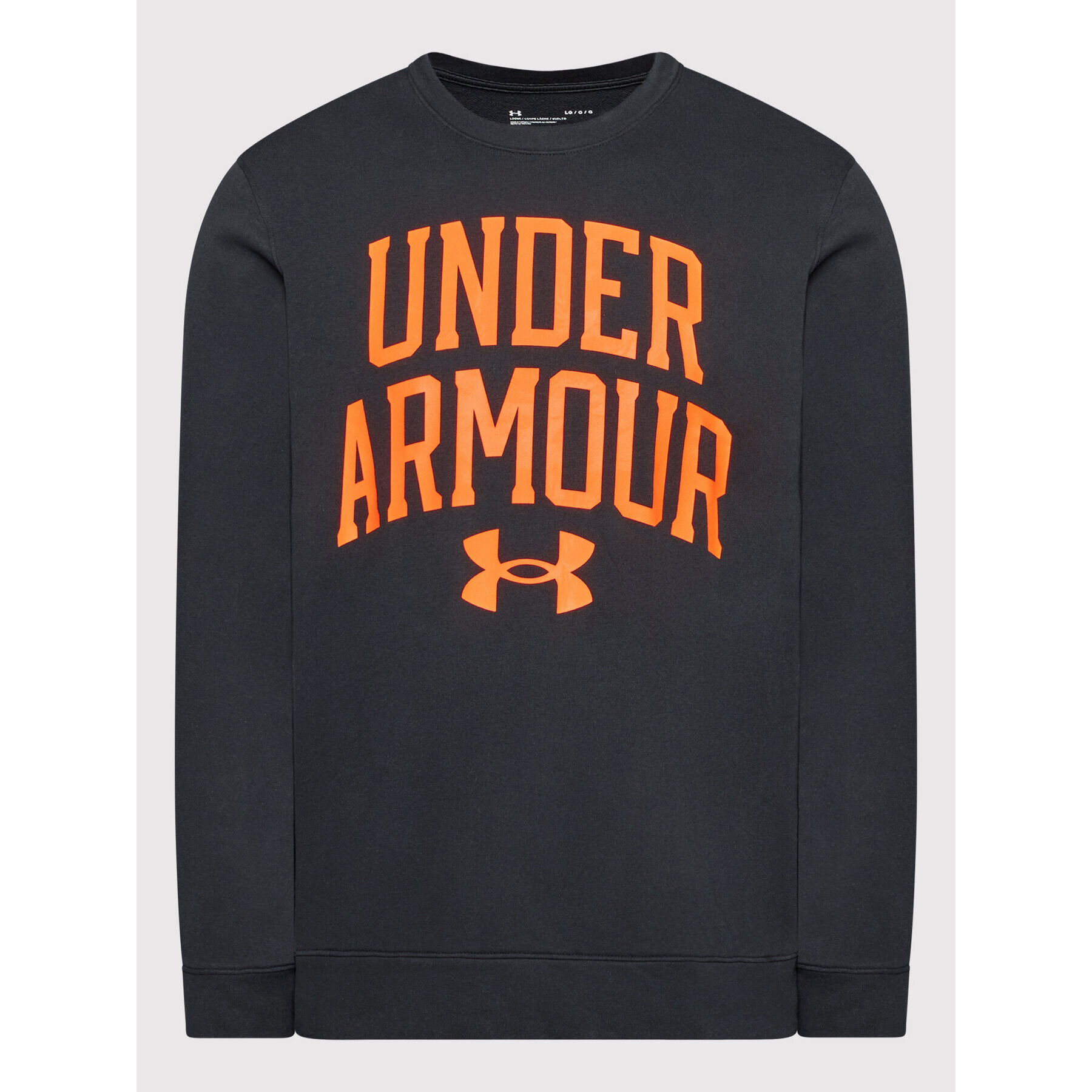 Under Armour Mikina Ua Rival 1361561 Čierna Loose Fit - Pepit.sk