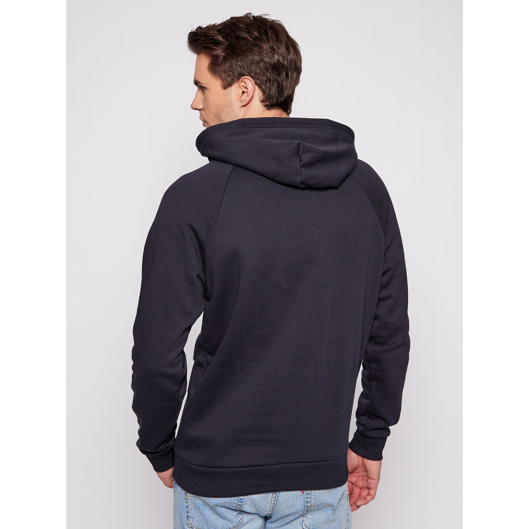 Under Armour Mikina Ua Rival Fleece Big Logo 1357093 Čierna Loose Fit - Pepit.sk