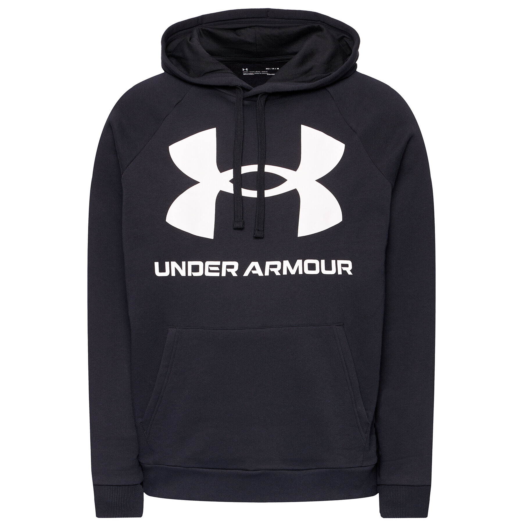 Under Armour Mikina Ua Rival Fleece Big Logo 1357093 Čierna Loose Fit - Pepit.sk