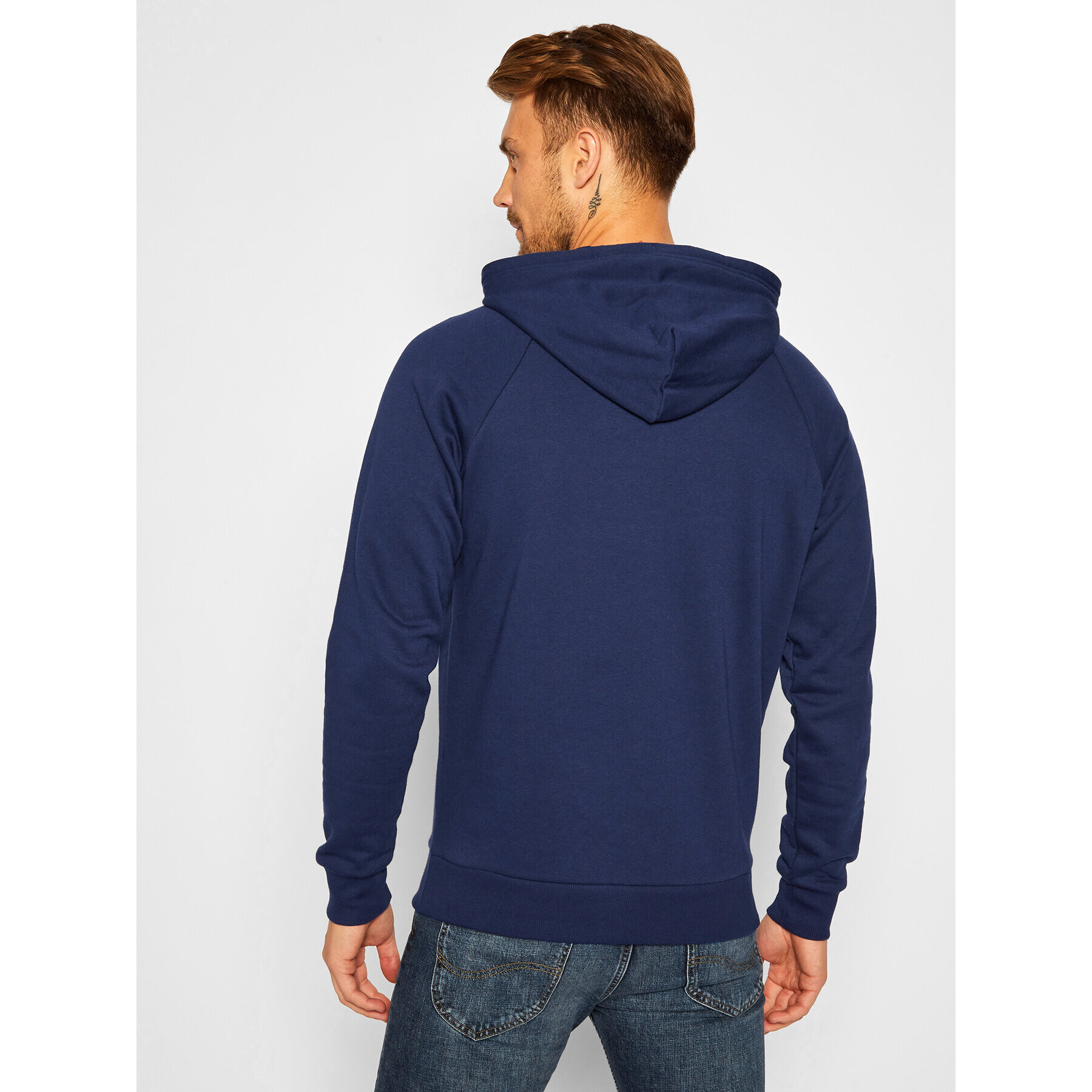 Under Armour Mikina Ua Rival Fleece Big Logo 1357093 Tmavomodrá Loose Fit - Pepit.sk