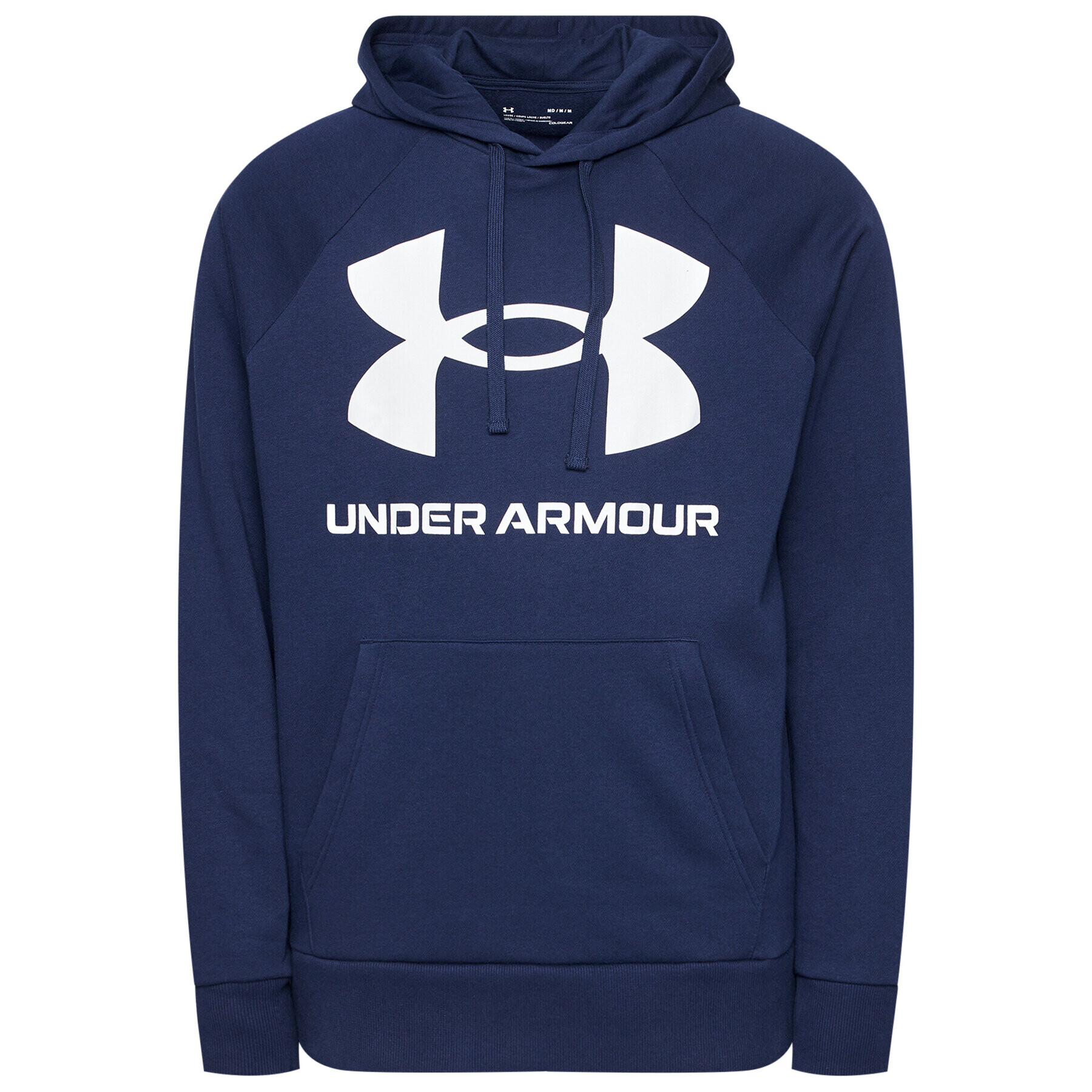 Under Armour Mikina Ua Rival Fleece Big Logo 1357093 Tmavomodrá Loose Fit - Pepit.sk