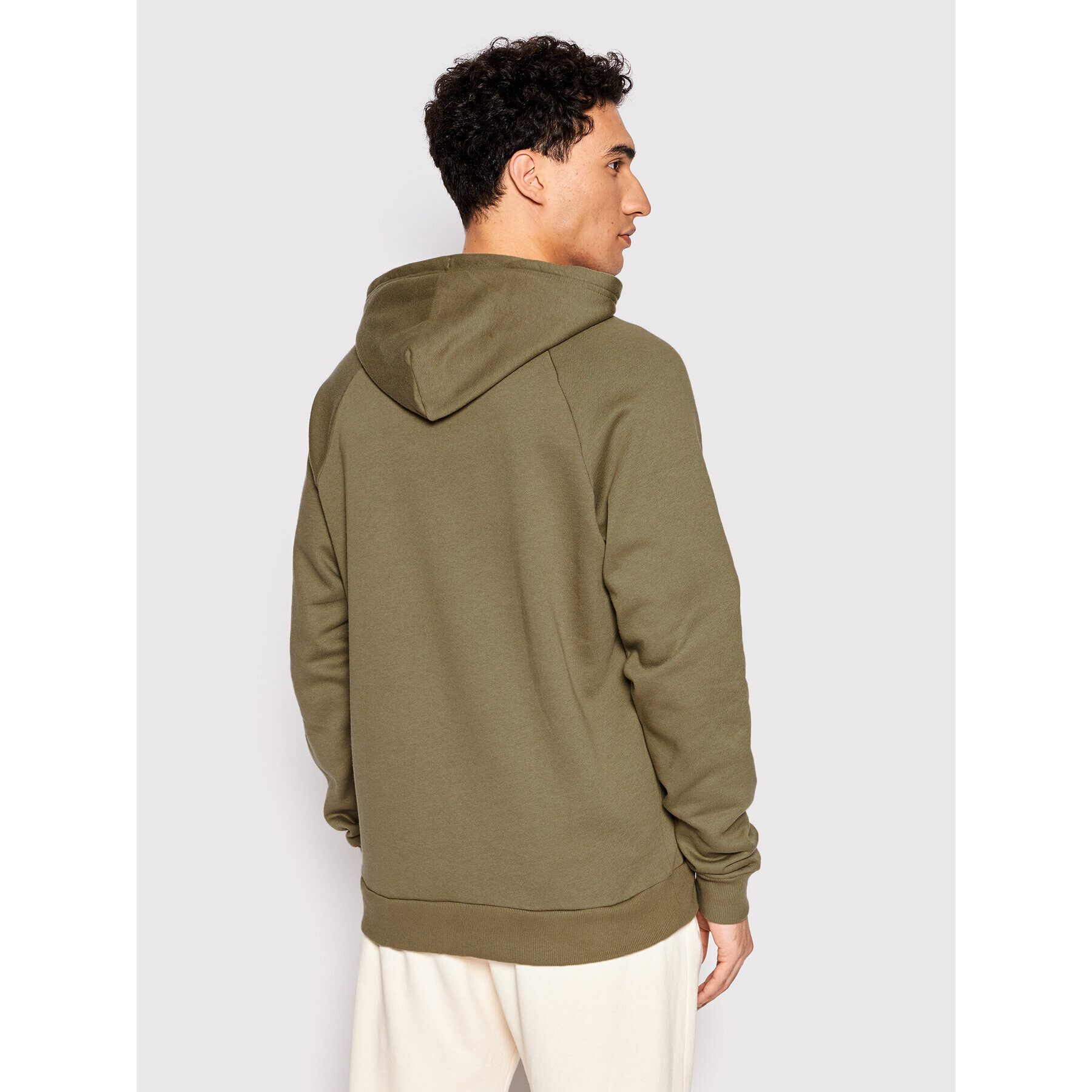 Under Armour Mikina Ua Rival Fleece Big Logo 1357093 Zelená Loose Fit - Pepit.sk