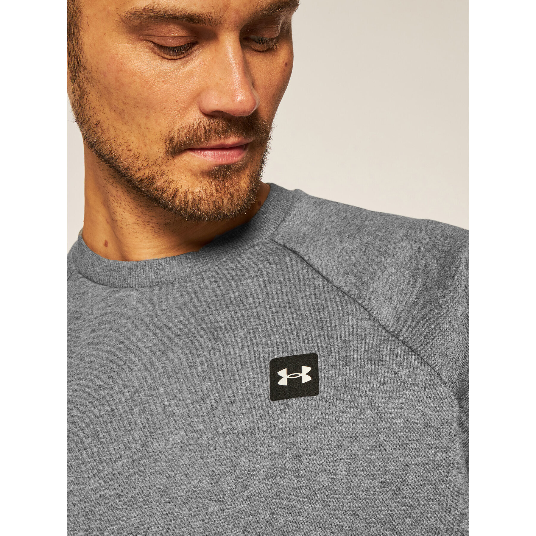 Under Armour Mikina Ua Rival Fleece Crew 1357096 Sivá Regular Fit - Pepit.sk