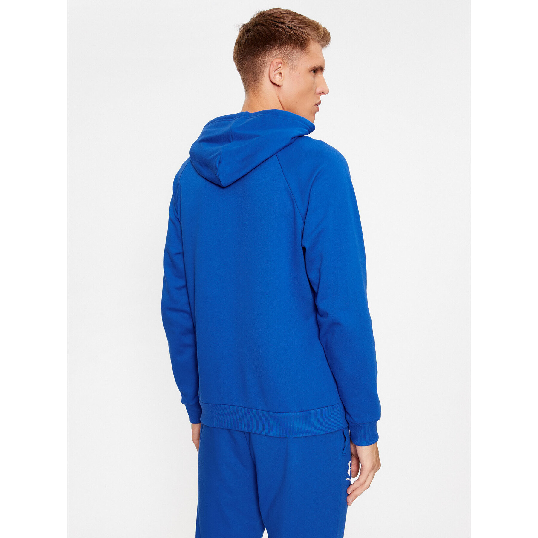 Under Armour Mikina Ua Rival Fleece Hoodie 1379757 Modrá Loose Fit - Pepit.sk