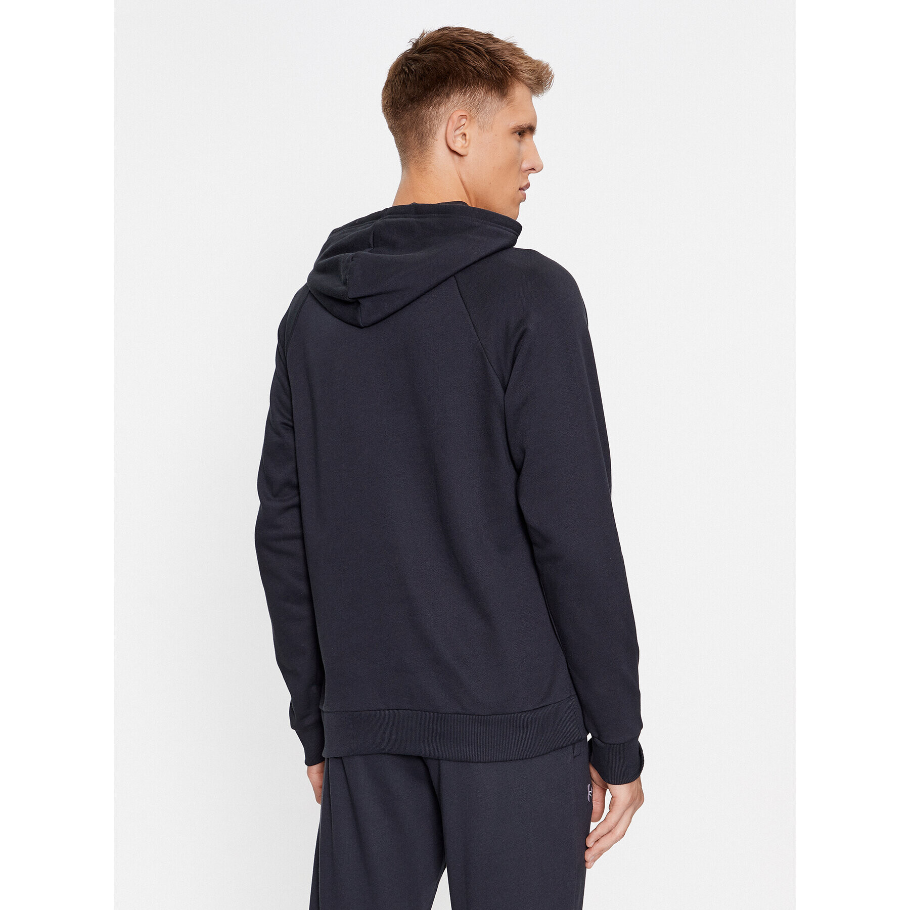 Under Armour Mikina Ua Rival Fleece Logo Hd 1379758 Čierna Loose Fit - Pepit.sk