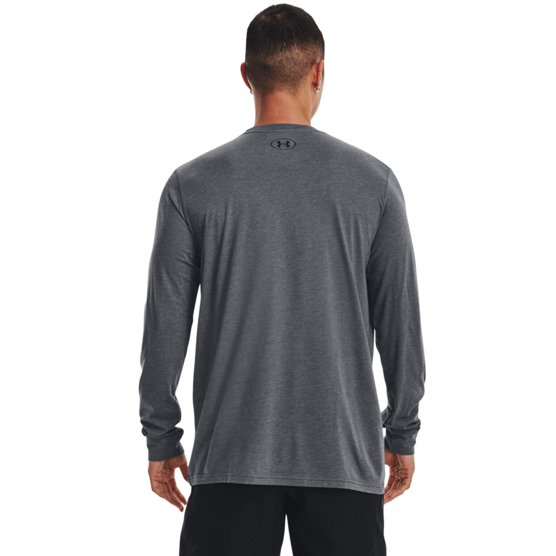 Under Armour Mikina UA SPORTSTYLE LEFT CHEST LS 1329585 Sivá Regular Fit - Pepit.sk