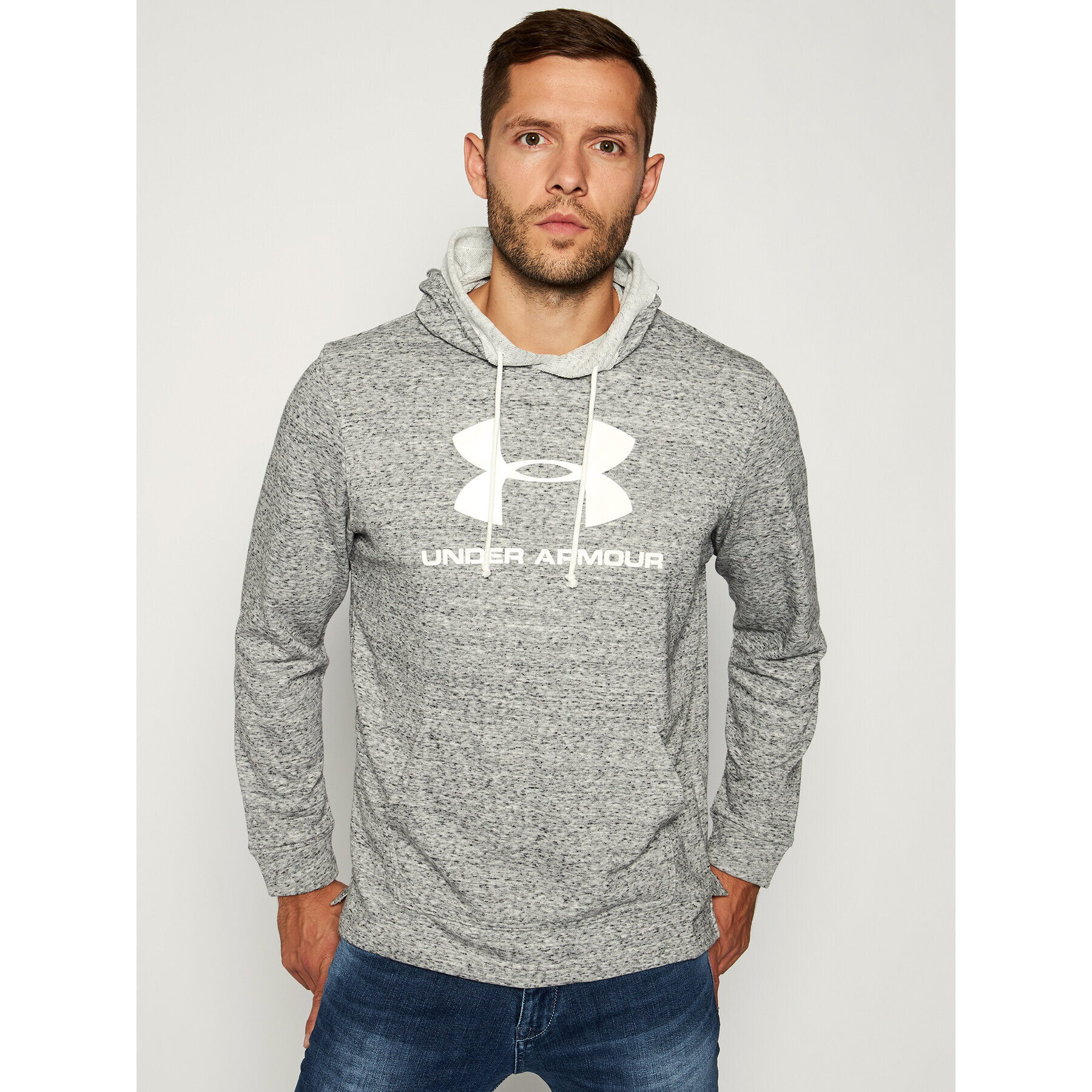 Under Armour Mikina UA Sportstyle Terry 1348520 Sivá Regular Fit - Pepit.sk