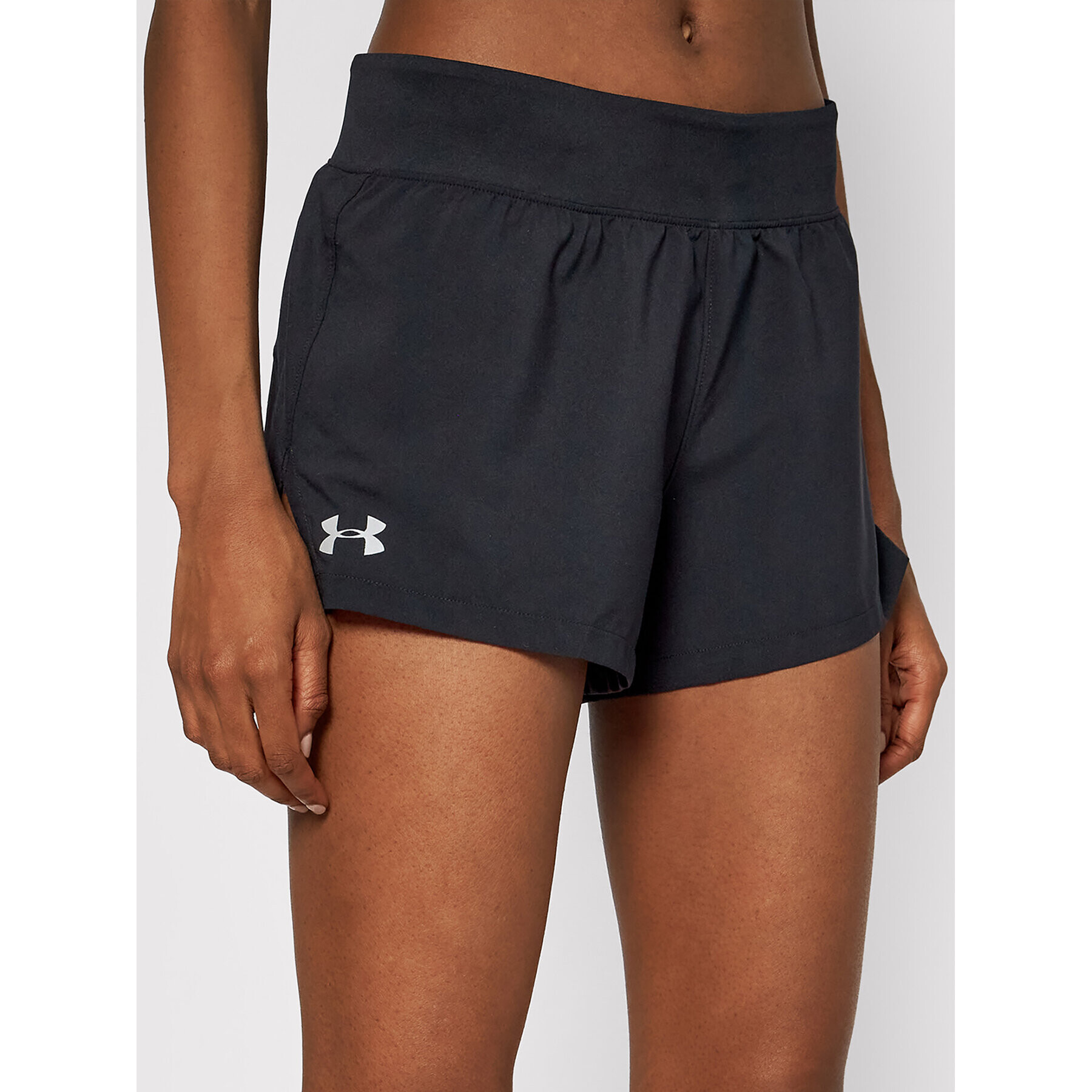 Under Armour Športové kraťasy Go All Day 1342837 Čierna Fitted Fit - Pepit.sk