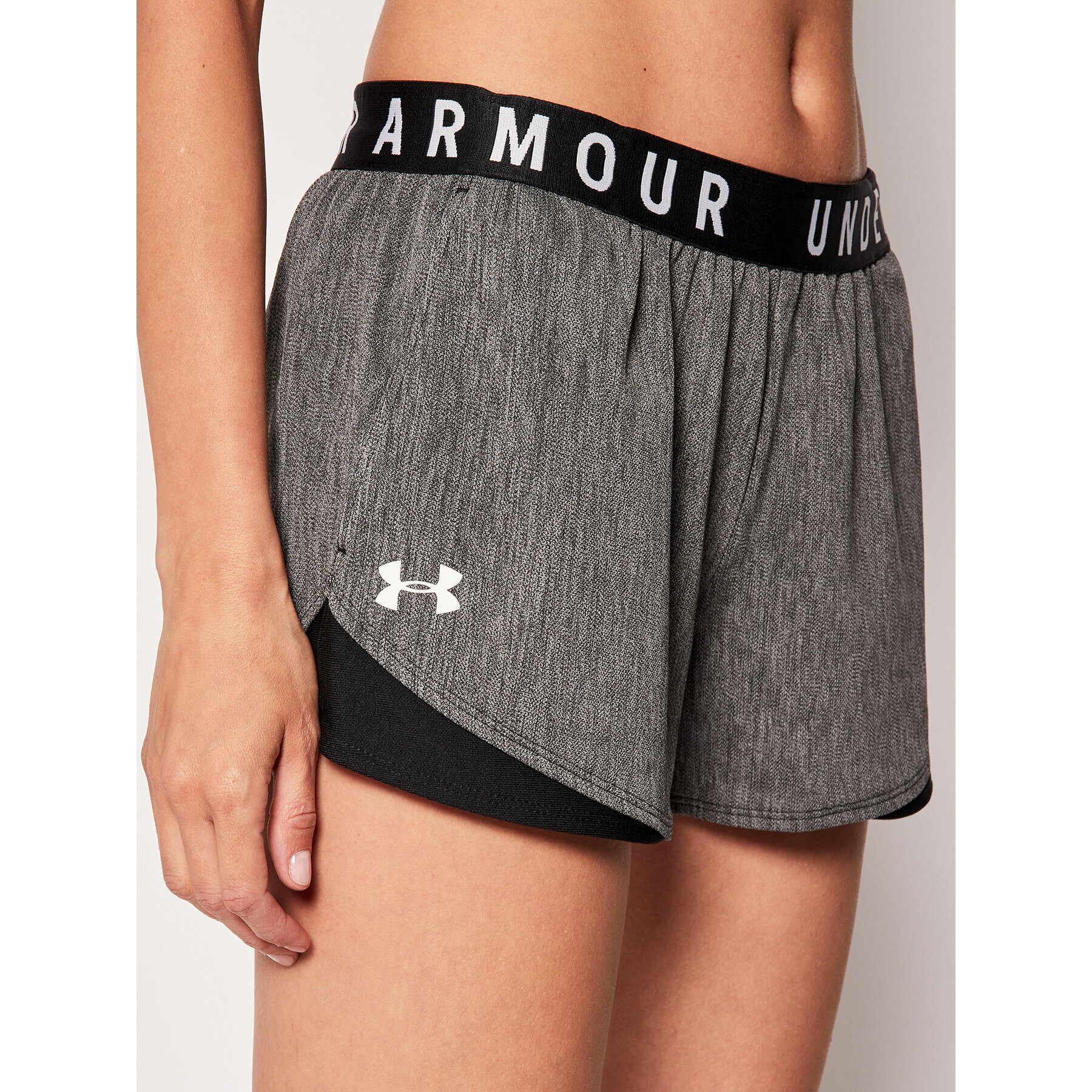 Under Armour Športové kraťasy Play Up 1349125 Sivá Oversize - Pepit.sk