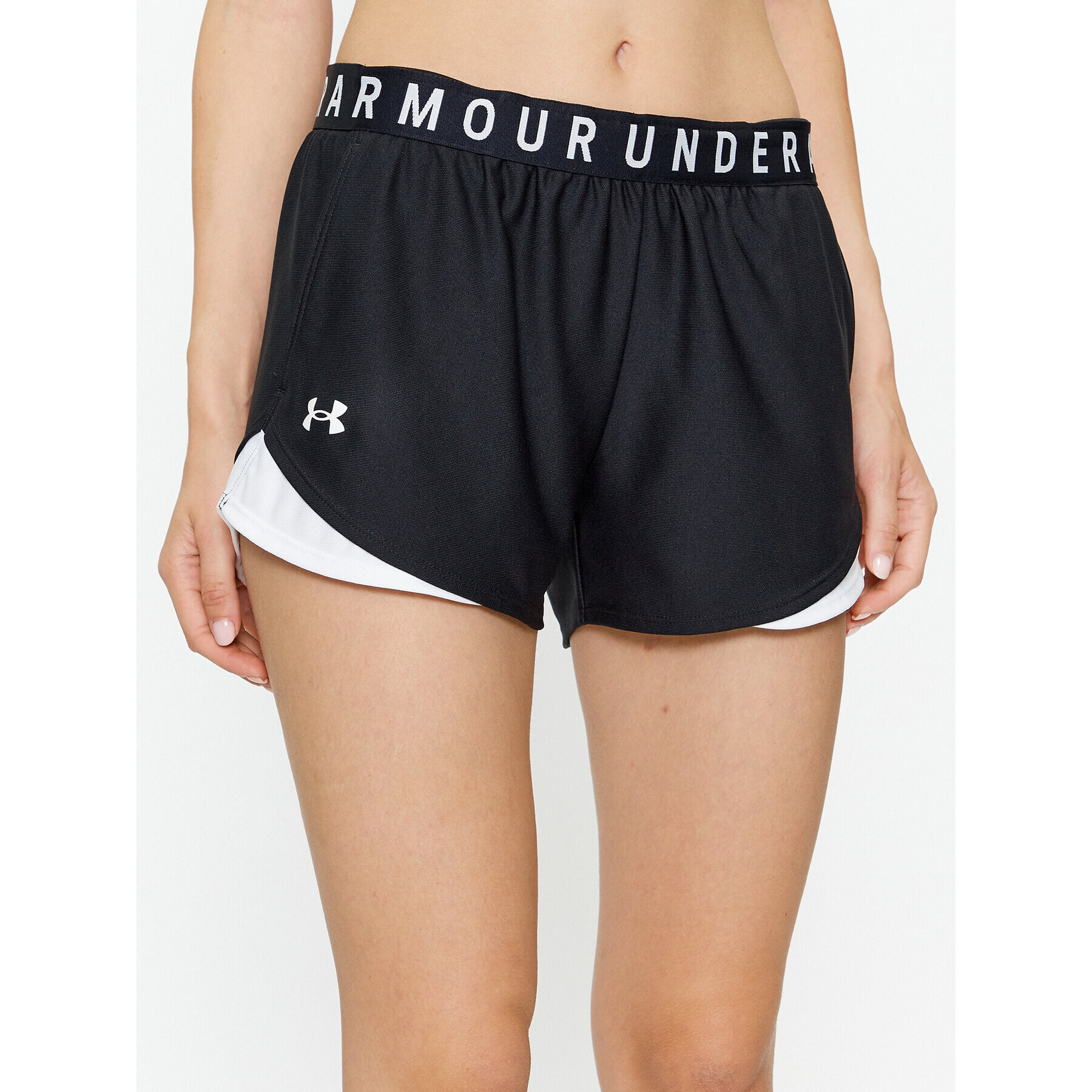 Under Armour Športové kraťasy Play Up Shorts 3.0 1344552 Čierna Loose Fit - Pepit.sk