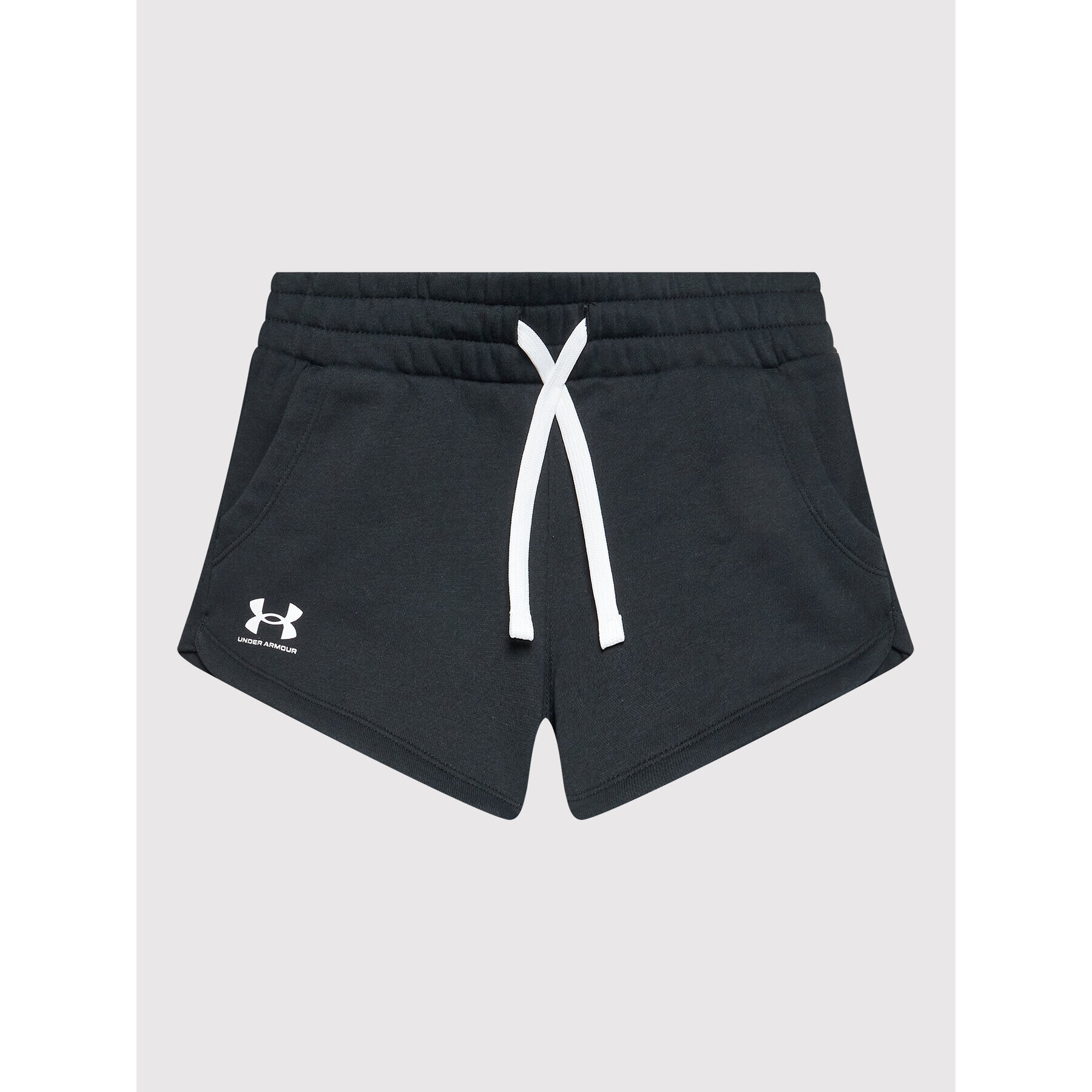 Under Armour Športové kraťasy Rival 1369918 Čierna Loose Fit - Pepit.sk