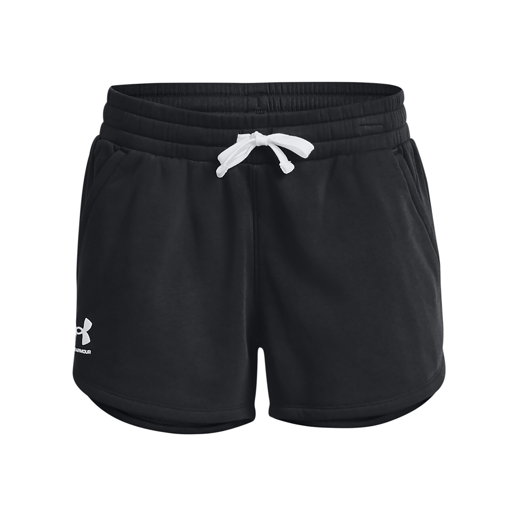 Under Armour Športové kraťasy Rival Fleece Short 1376257 Čierna Regular Fit - Pepit.sk