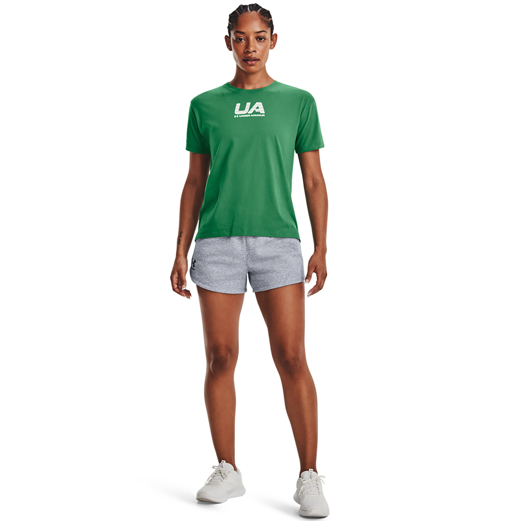 Under Armour Športové kraťasy Rival Fleece Short 1376257 Sivá Regular Fit - Pepit.sk