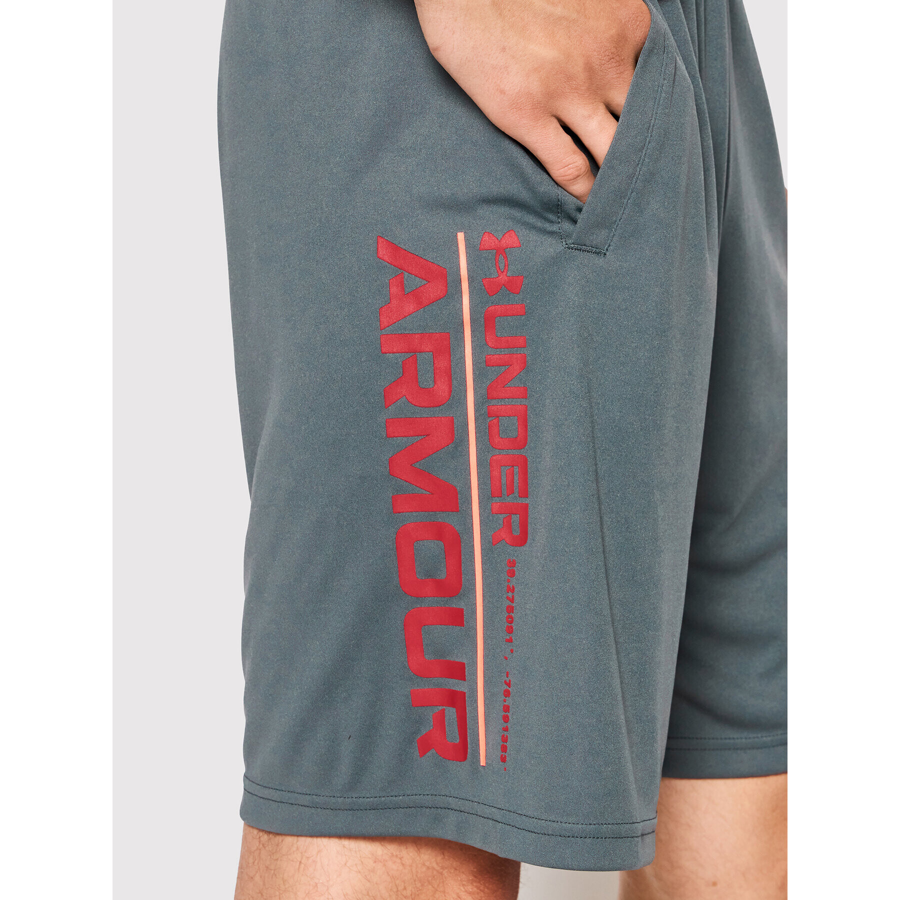 Under Armour Športové kraťasy Tech™ Wordmark 1370400 Sivá Loose Fit - Pepit.sk