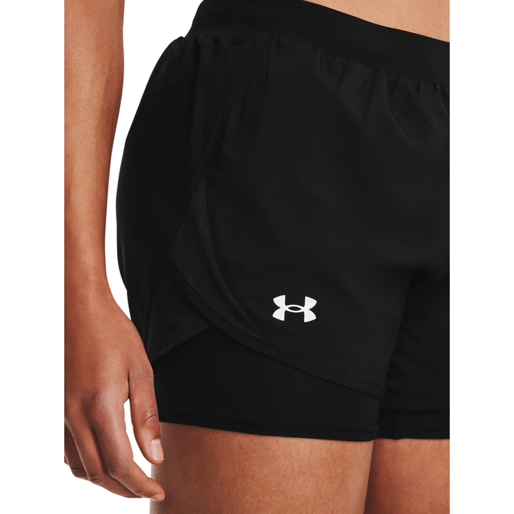 Under Armour Športové kraťasy Ua Fly By 2.0 2-in-1 1356200 Čierna Slim Fit - Pepit.sk