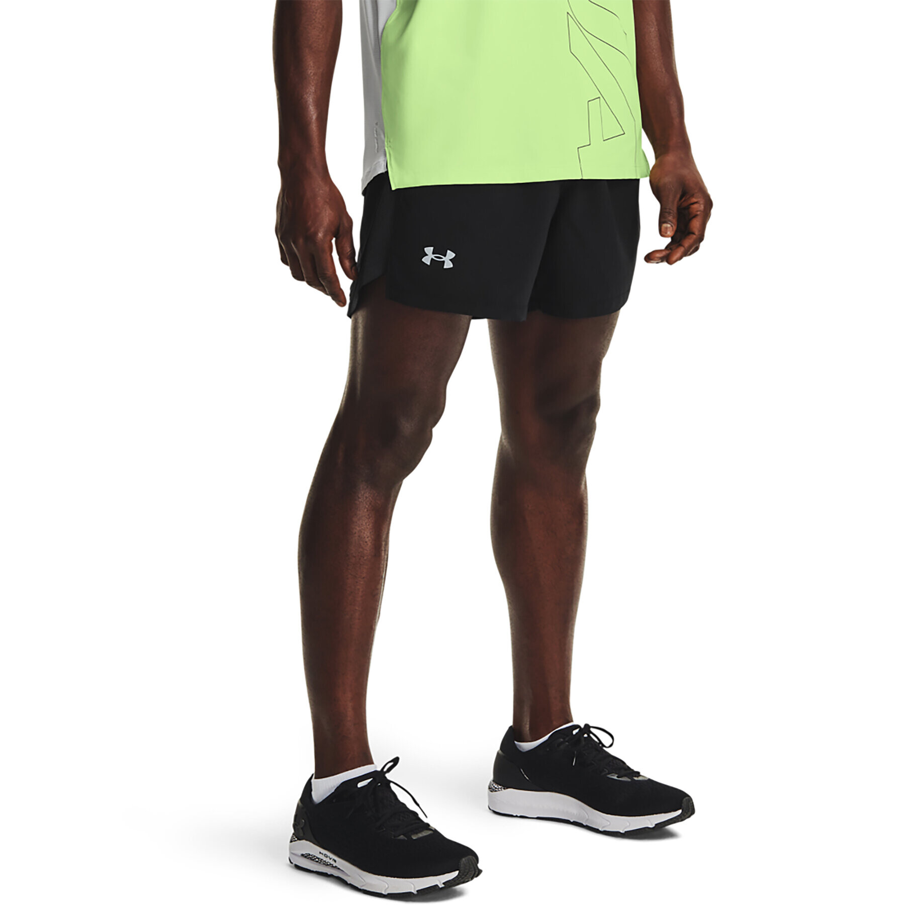 Under Armour Športové kraťasy UA LAUNCH 5'' SHORT 1361492 Čierna Regular Fit - Pepit.sk