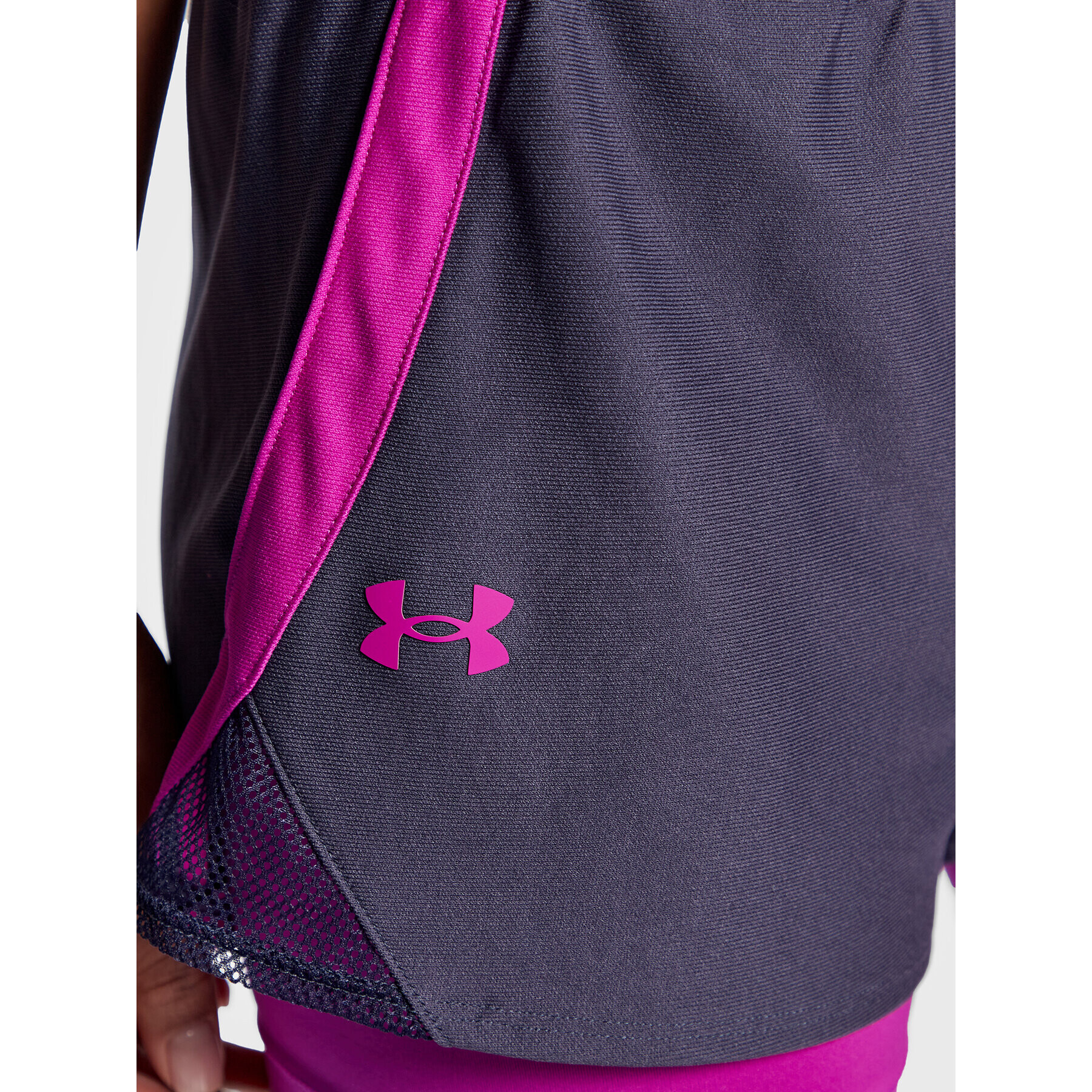 Under Armour Športové kraťasy Ua Play Up 2-in-1 1351981 Fialová Loose Fit - Pepit.sk