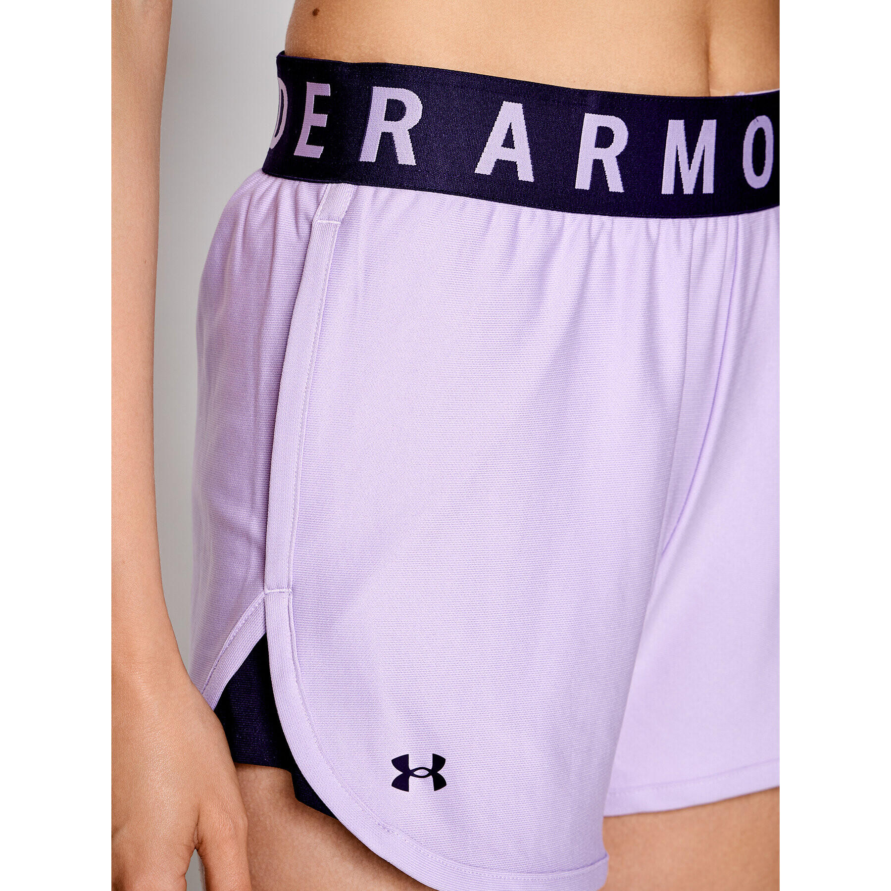 Under Armour Športové kraťasy Ua Play Up 5 1355791 Fialová Regular Fit - Pepit.sk