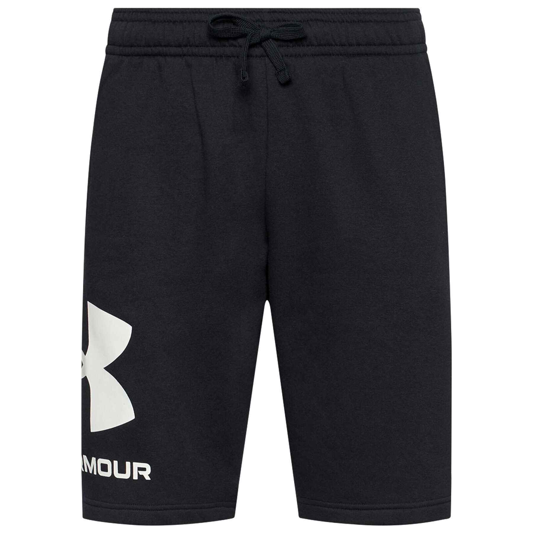 Under Armour Športové kraťasy Ua Rival Fleece Big Logo 1357118 Čierna Loose Fit - Pepit.sk