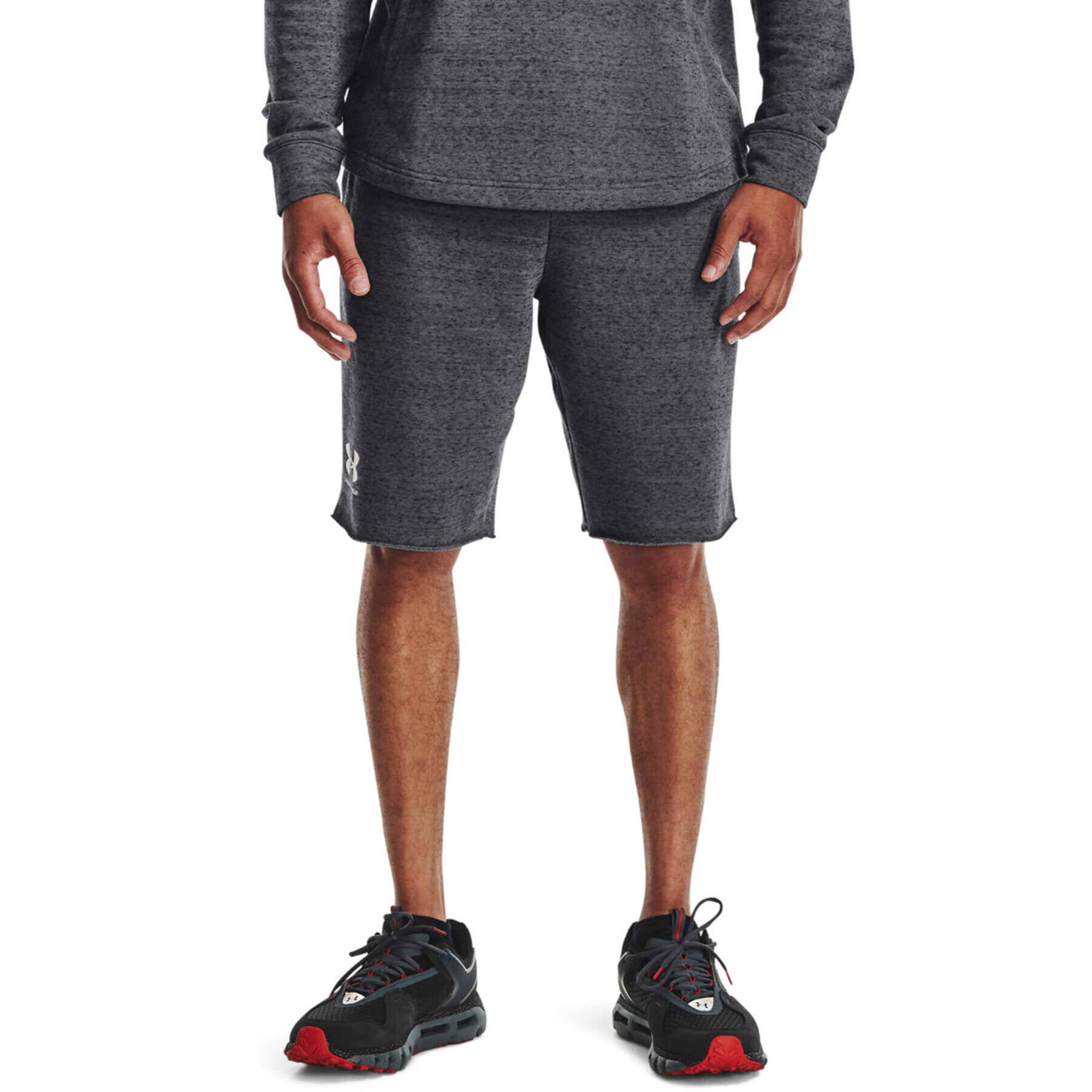 Under Armour Športové kraťasy Ua Rival Terry 1361631 Sivá Regular Fit - Pepit.sk