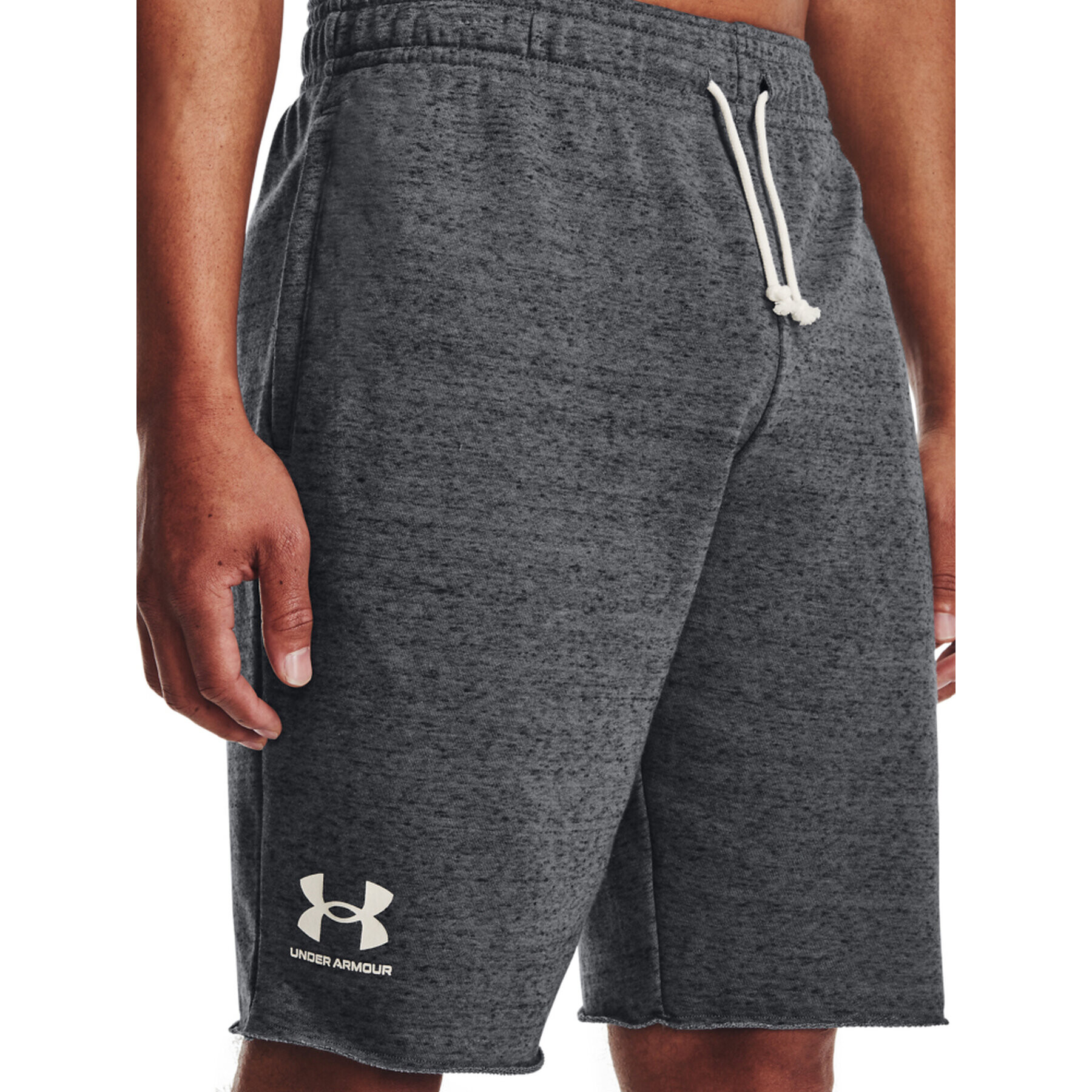 Under Armour Športové kraťasy Ua Rival Terry 1361631 Sivá Regular Fit - Pepit.sk